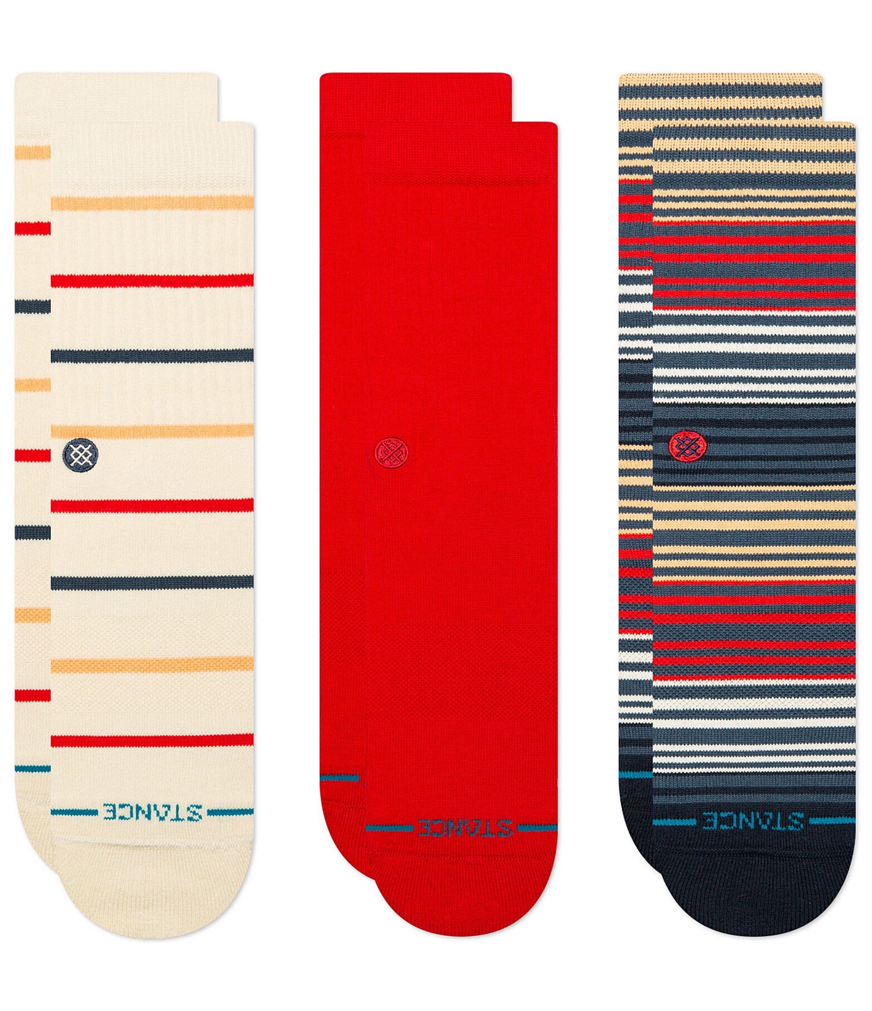 Stance Boardwalk Crew Socks 3-Pack