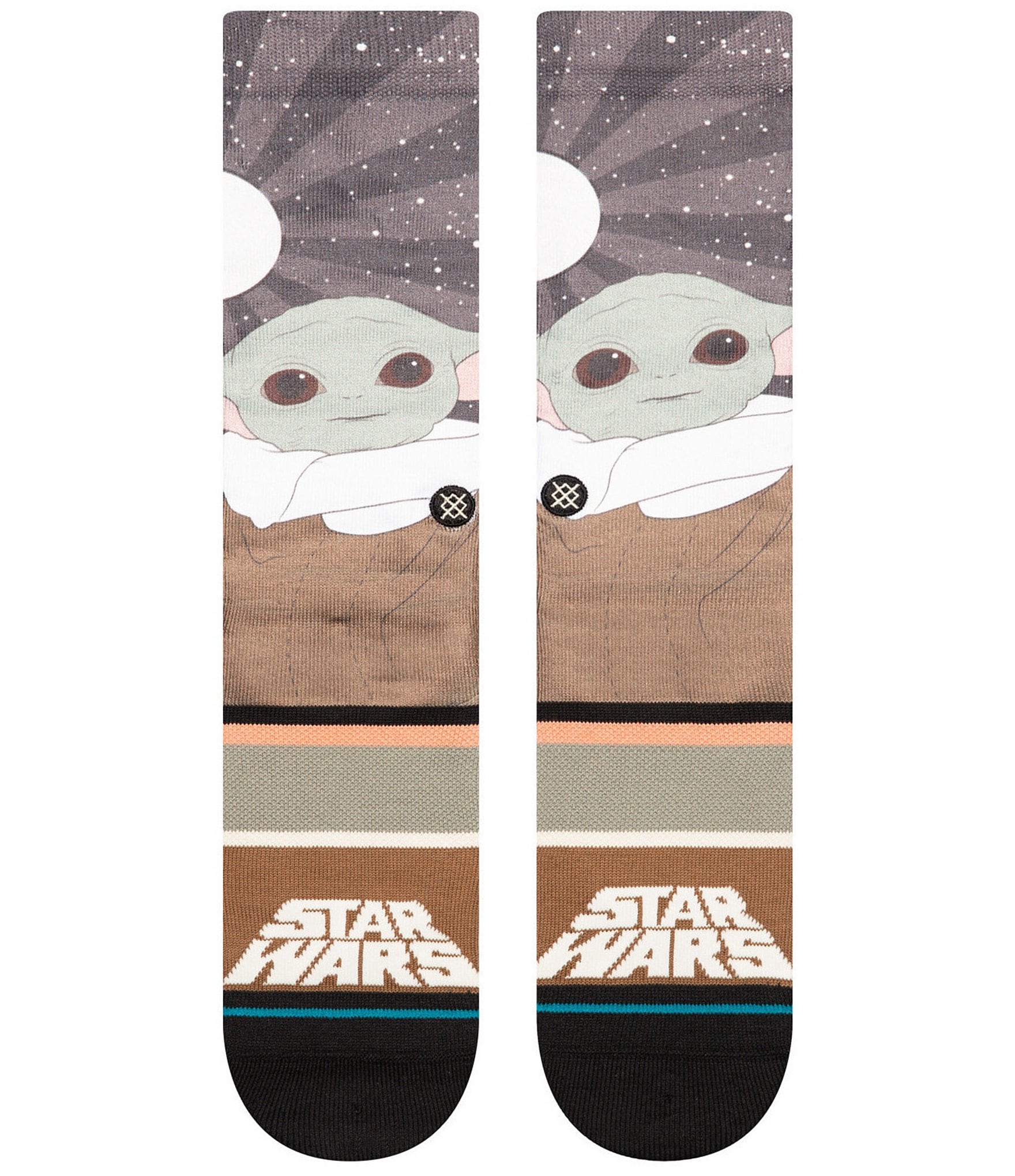 Stance Grogu By Jaz Crew Socks