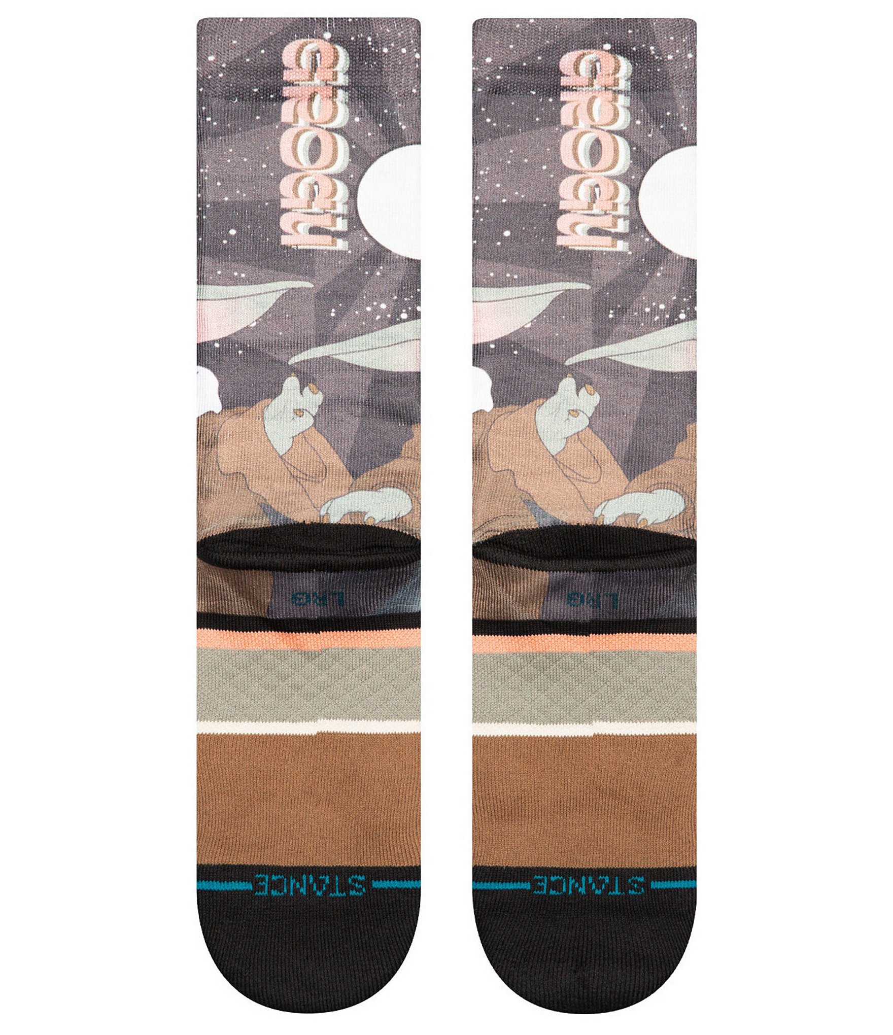 Stance Grogu By Jaz Crew Socks