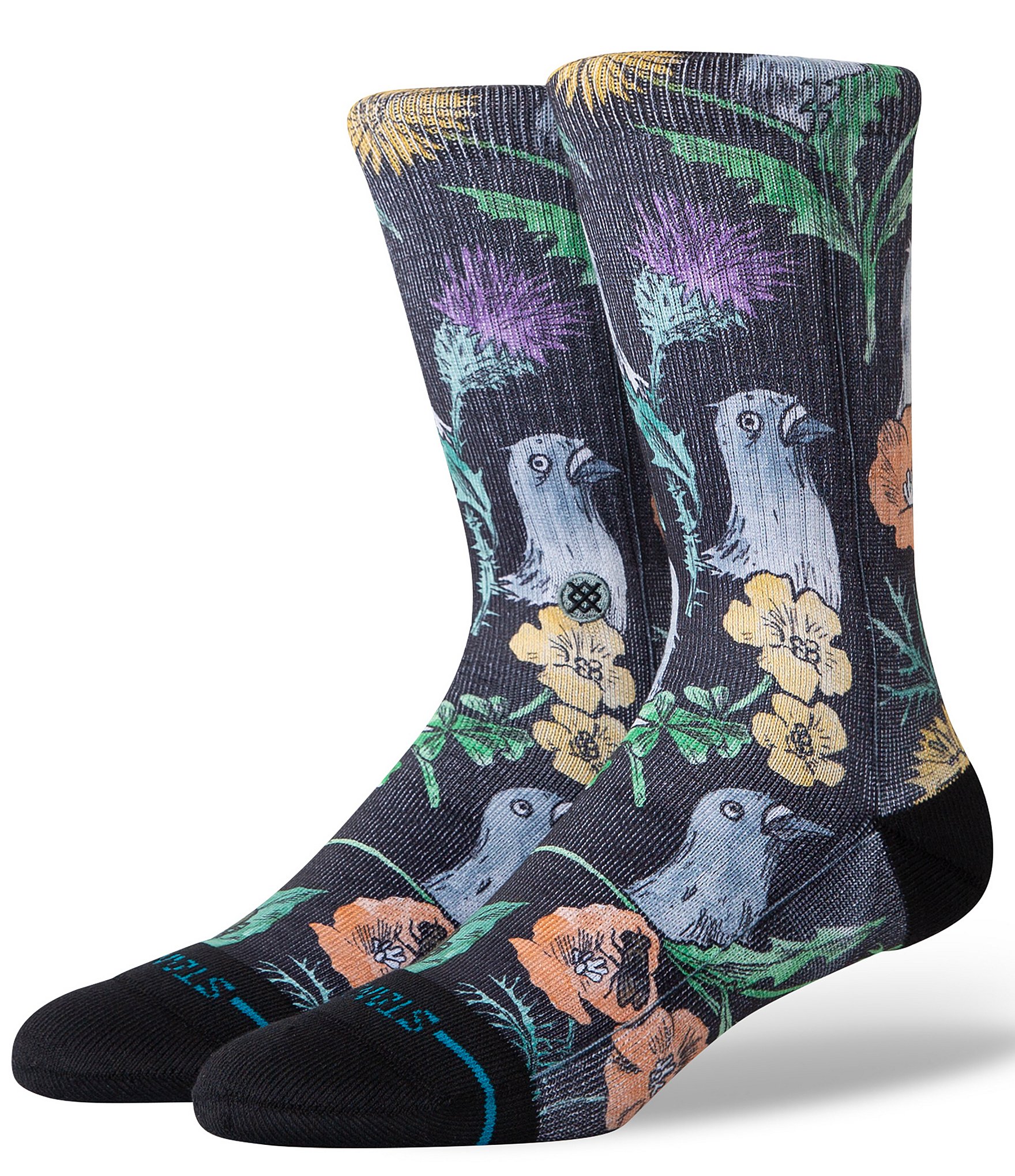 Stance Just Flocked Crew Socks