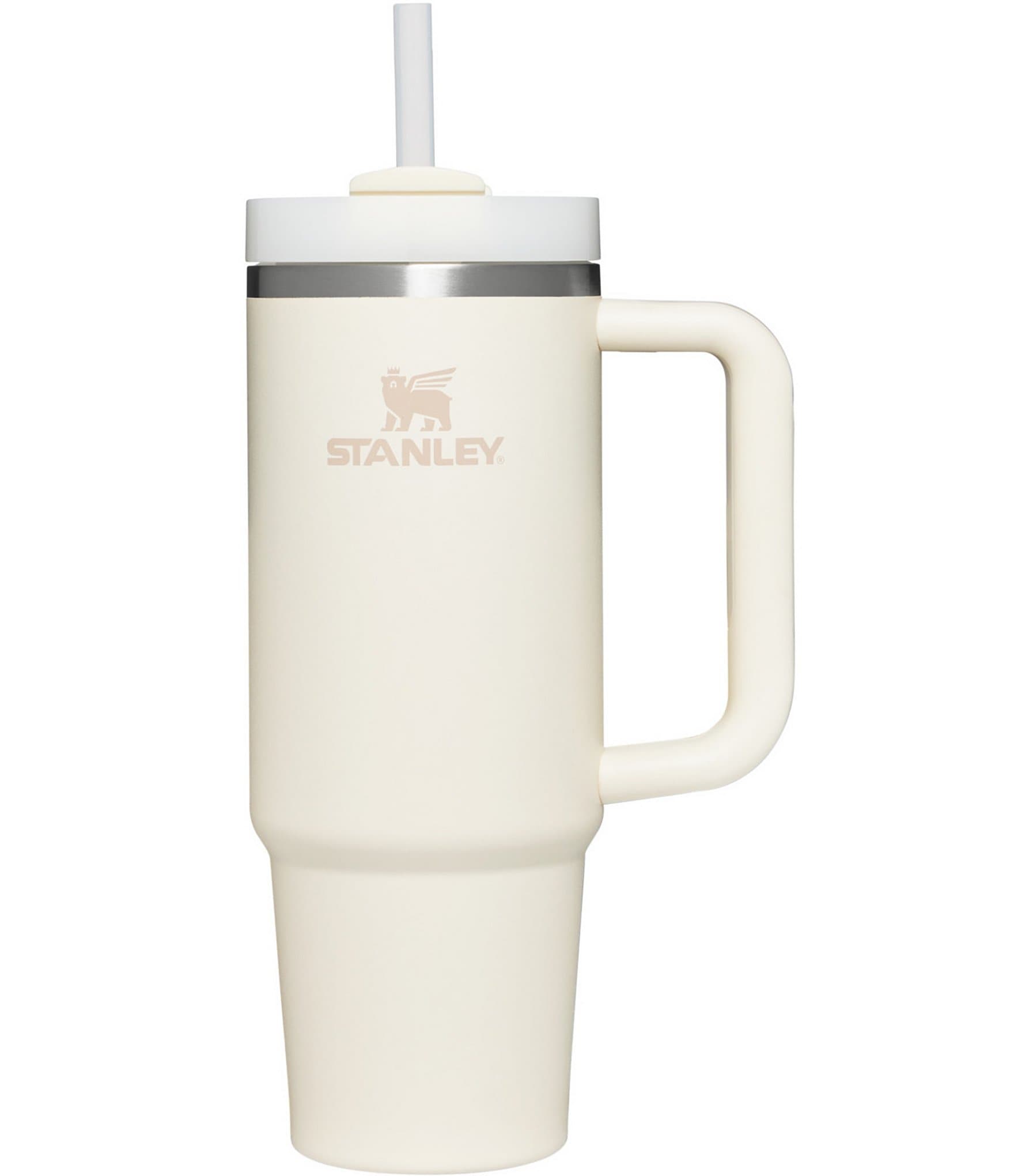 NEW! OG Stanley Adventure Quencher Travel Tumbler 30 oz Cup - Cream