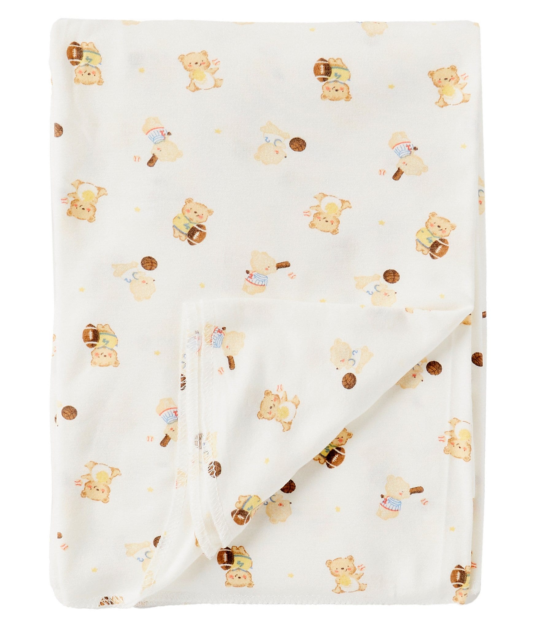 Starting Out Baby Boys Sports Swaddle Blanket