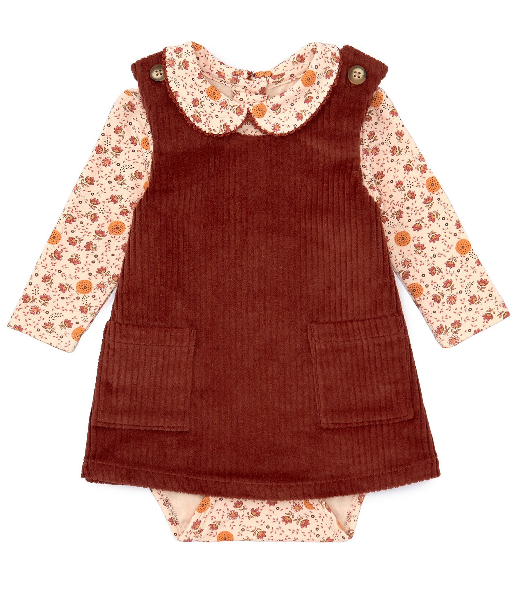 Corduroy jumper store baby girl