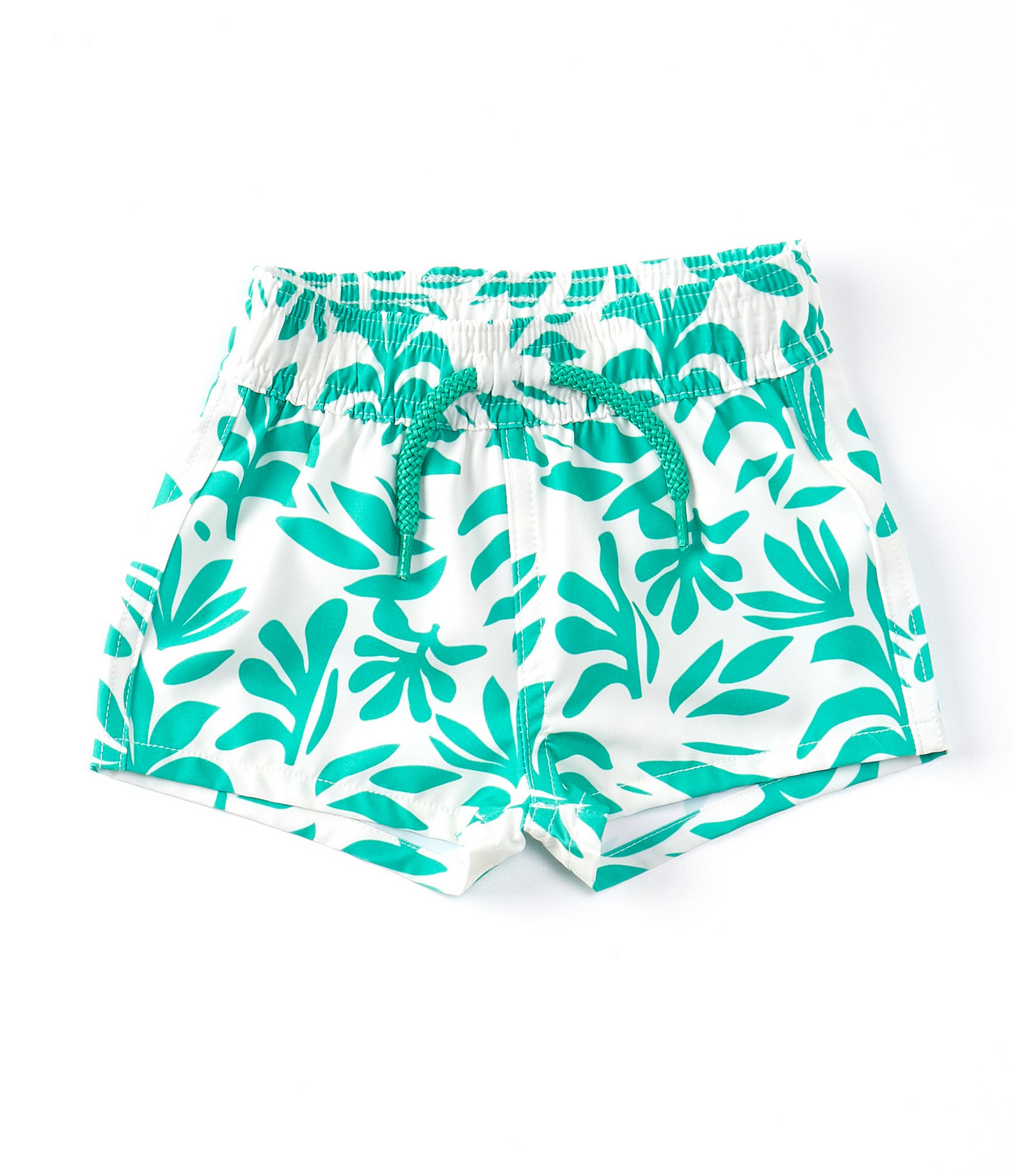 Starting Out Infant Boys 3-24 Months Palm Swim Shorts | Dillard's