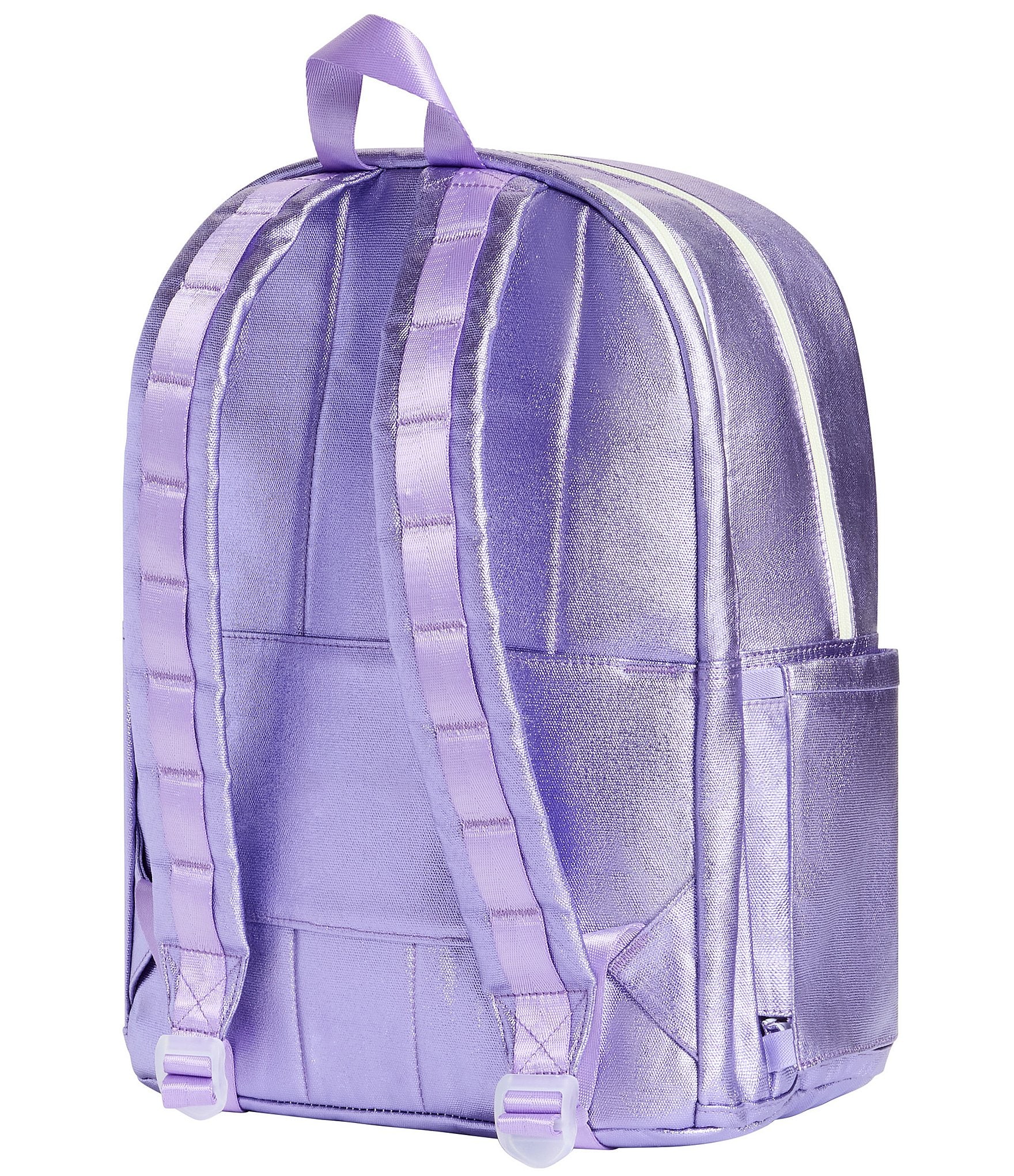 STATE Bags Kane Double Pocket Lilac Quilted Sequins Backpack