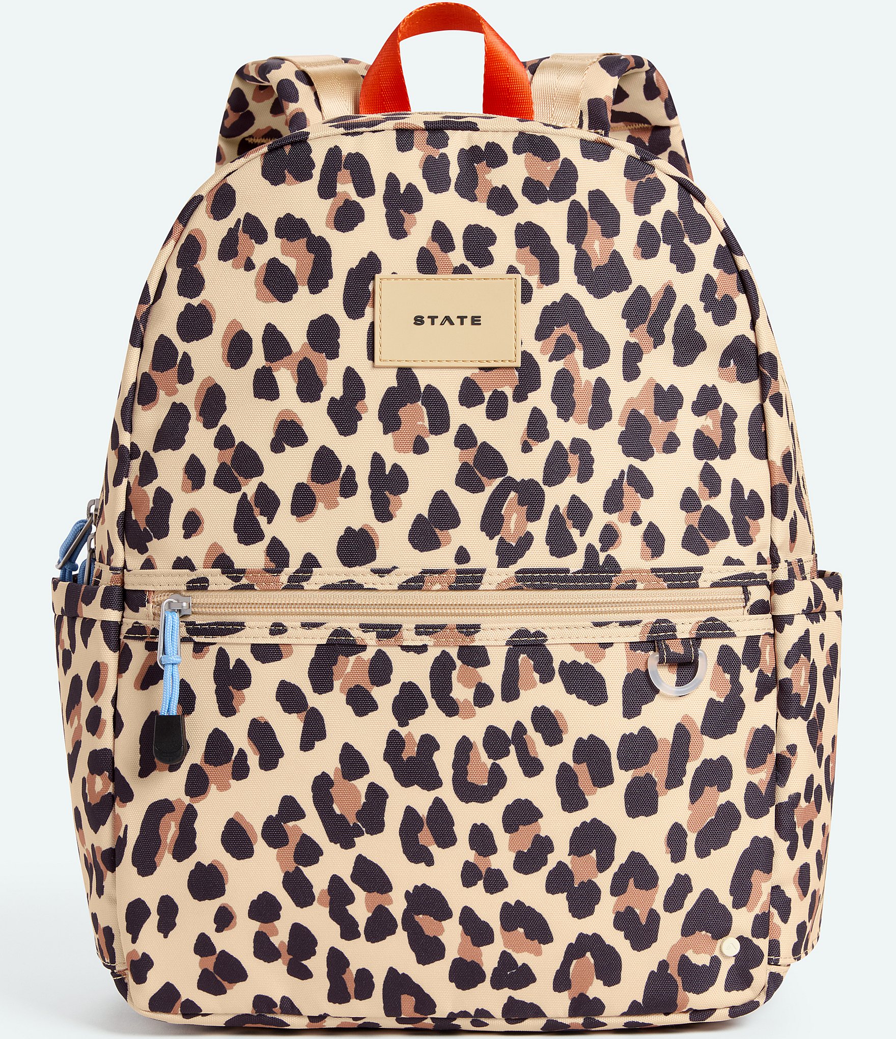 STATE Bags Kids Kane Double-Pocket Leopard-Print Backpack