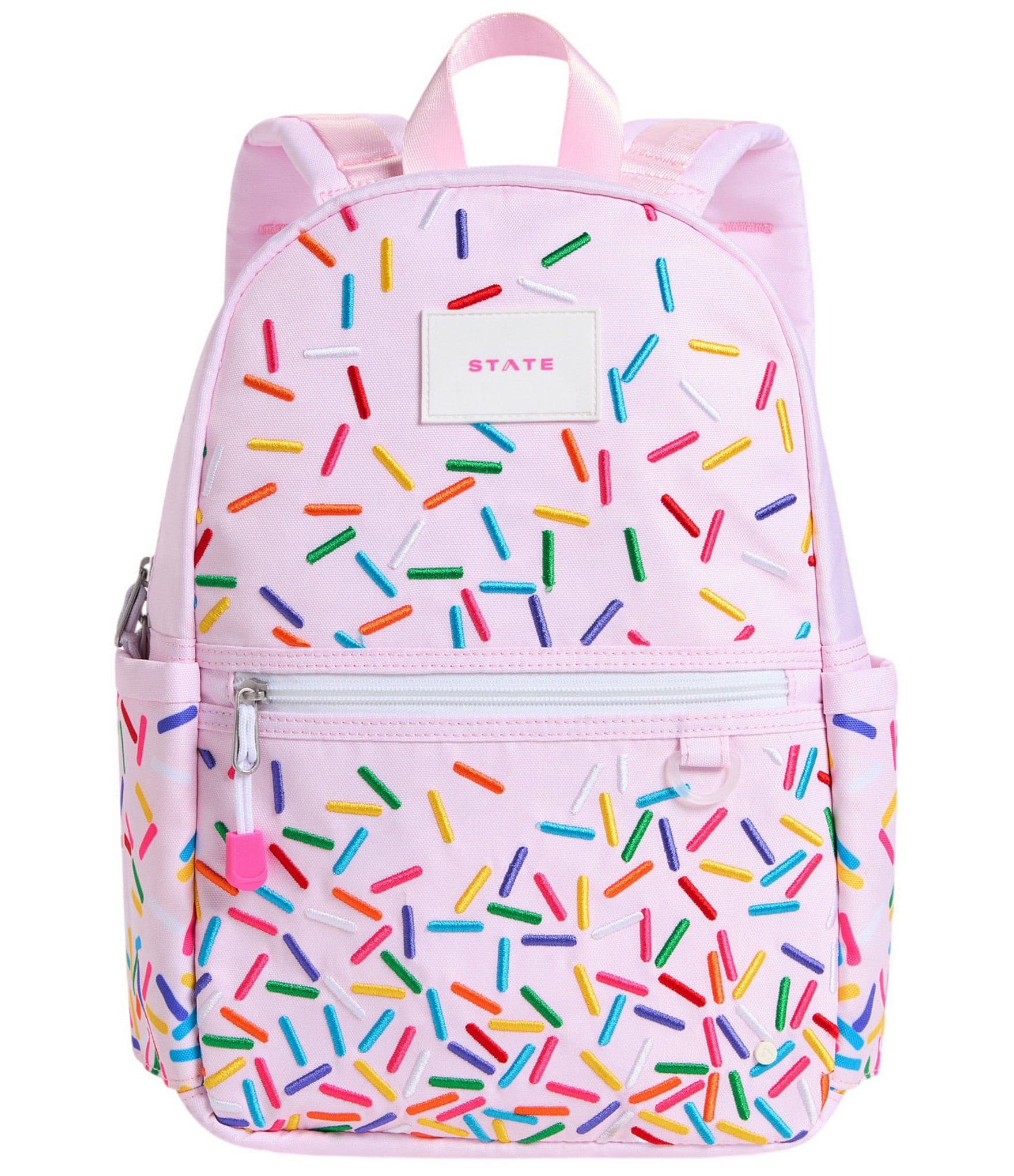 colorful mini backpack State Bags Kane fuzzy gummy bear print Treasure Planet Exclusive Jim &