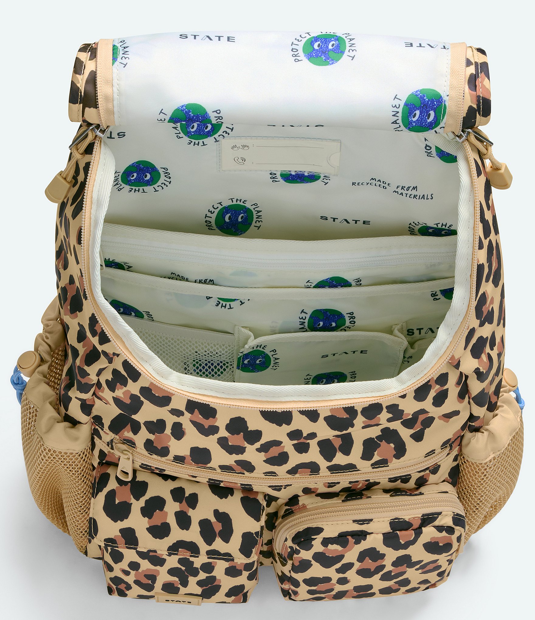 STATE Bags Kids Leopard Charlie Rucksack