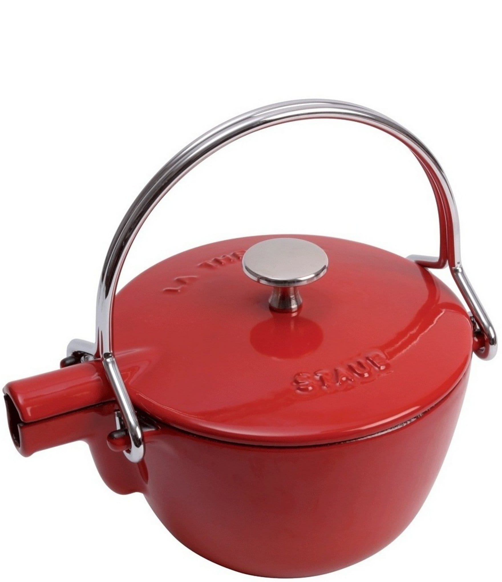 Staub Cast Iron 1-Qt Round Tea Kettle