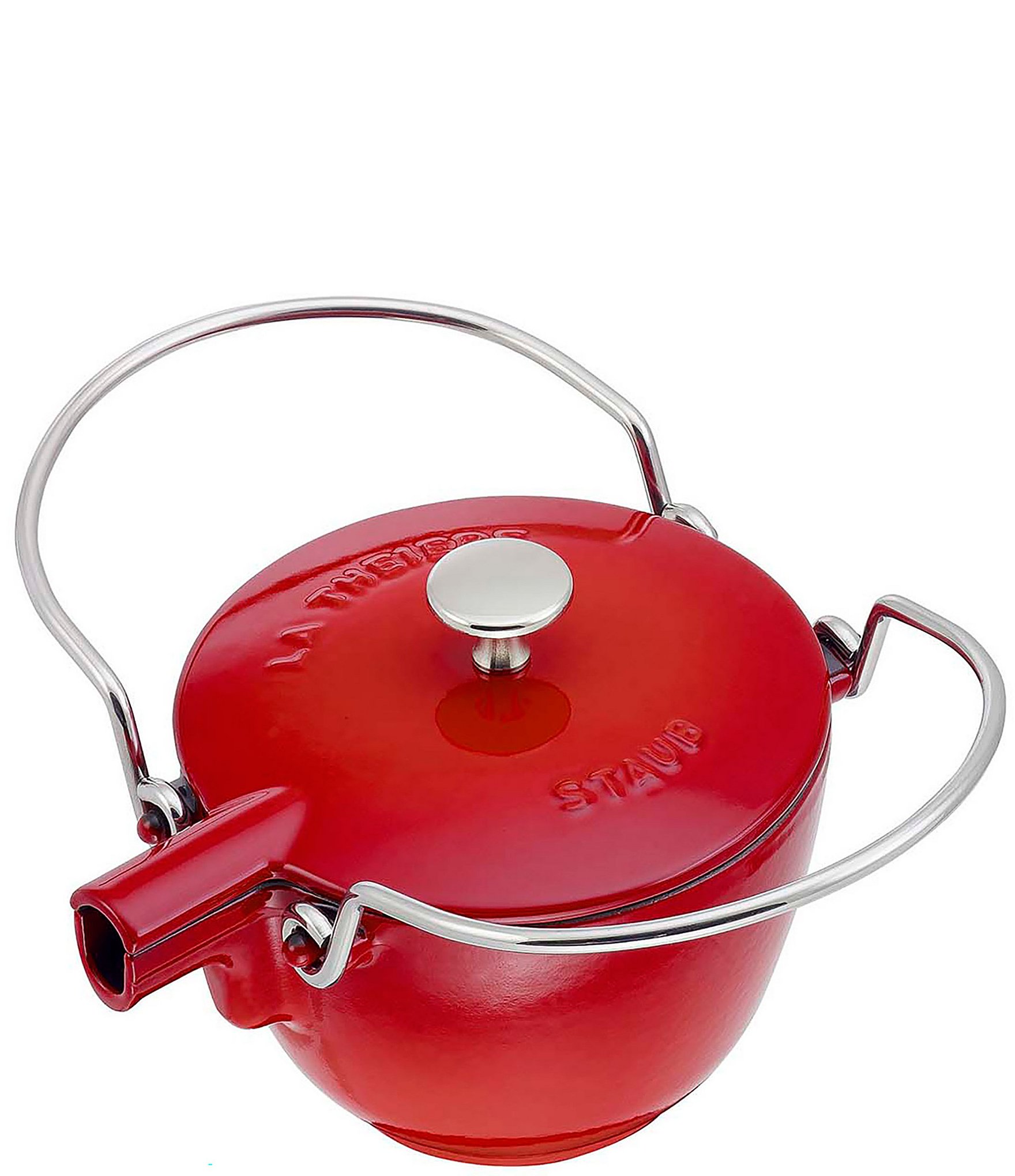 Staub Cast Iron 1-Qt Round Tea Kettle