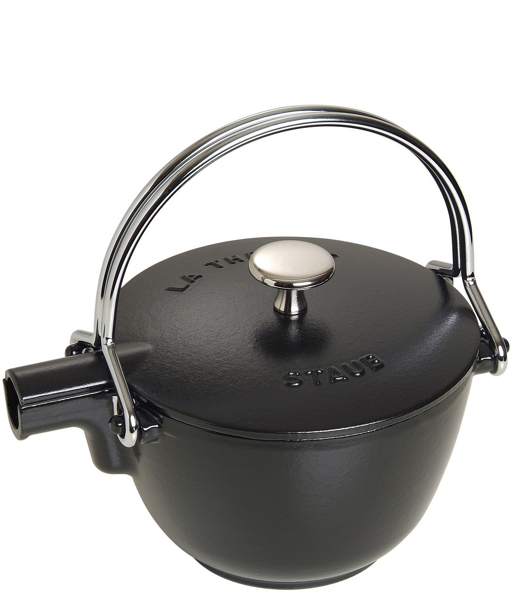 Staub Cast Iron 1-Qt Round Tea Kettle