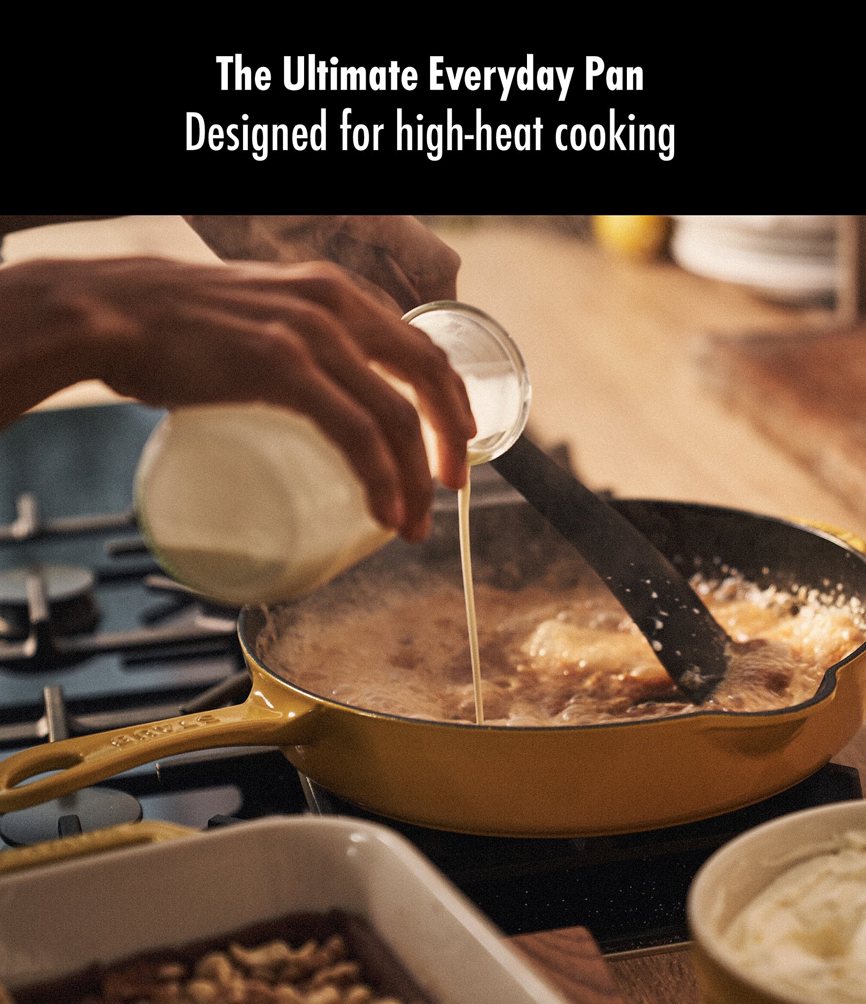 Staub Cast Iron 11#double; Traditional Deep Skillet