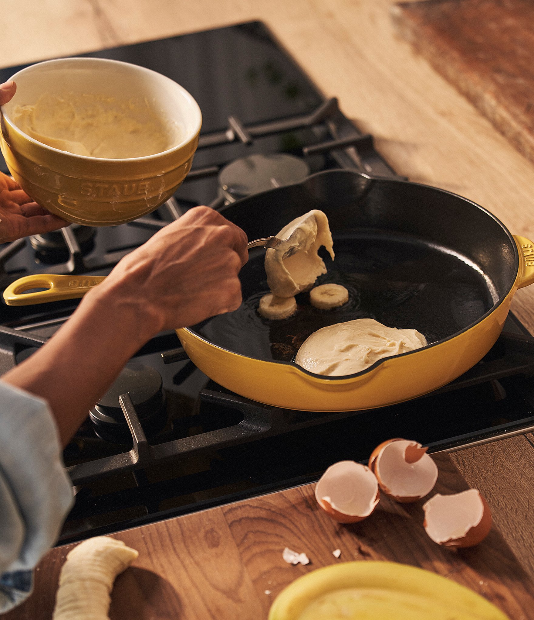 Staub Cast Iron 11#double; Traditional Deep Skillet