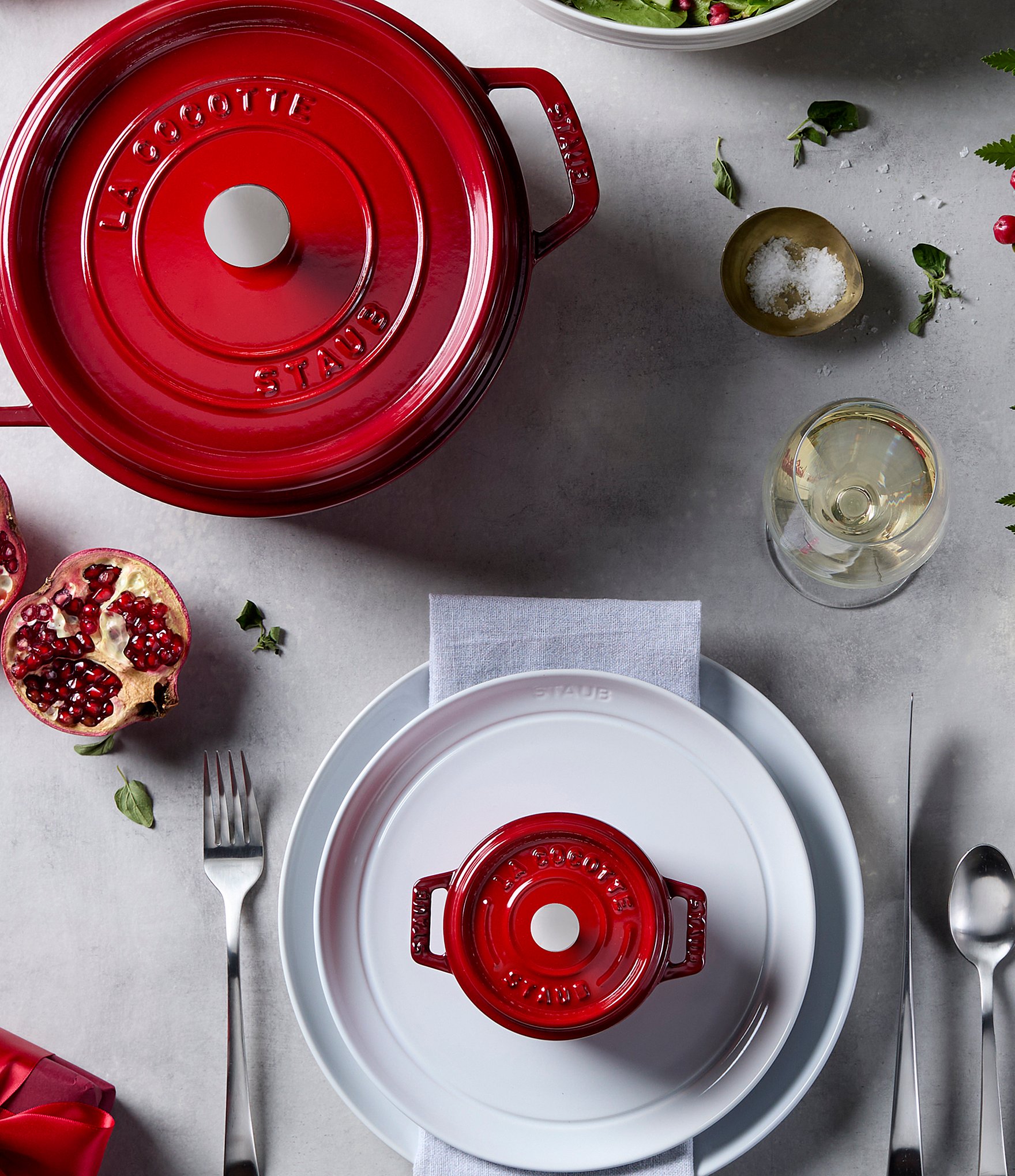Staub Cast Iron 4-Qt. Round Dutch Oven
