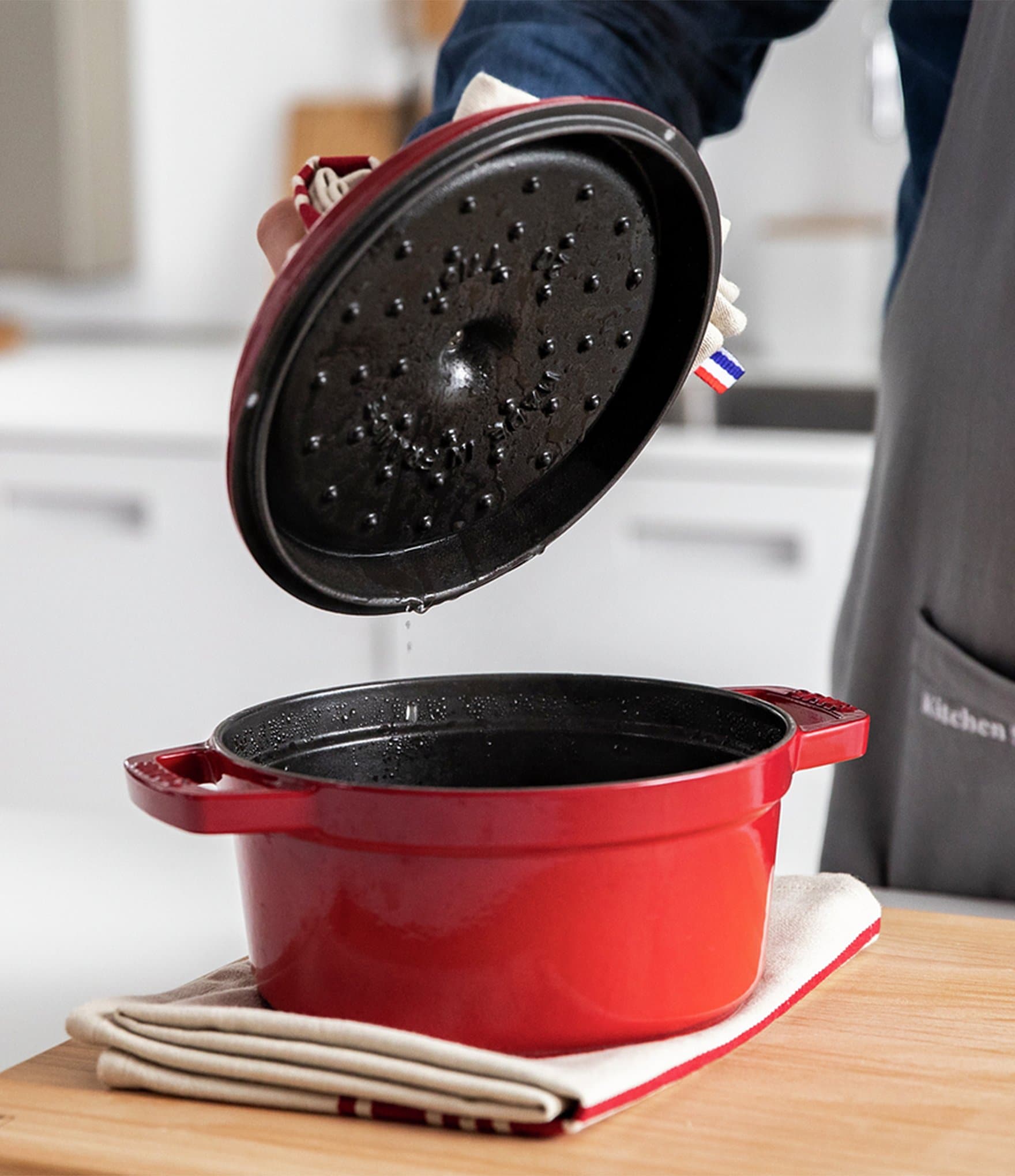 Staub Cast Iron 4-Qt. Round Dutch Oven