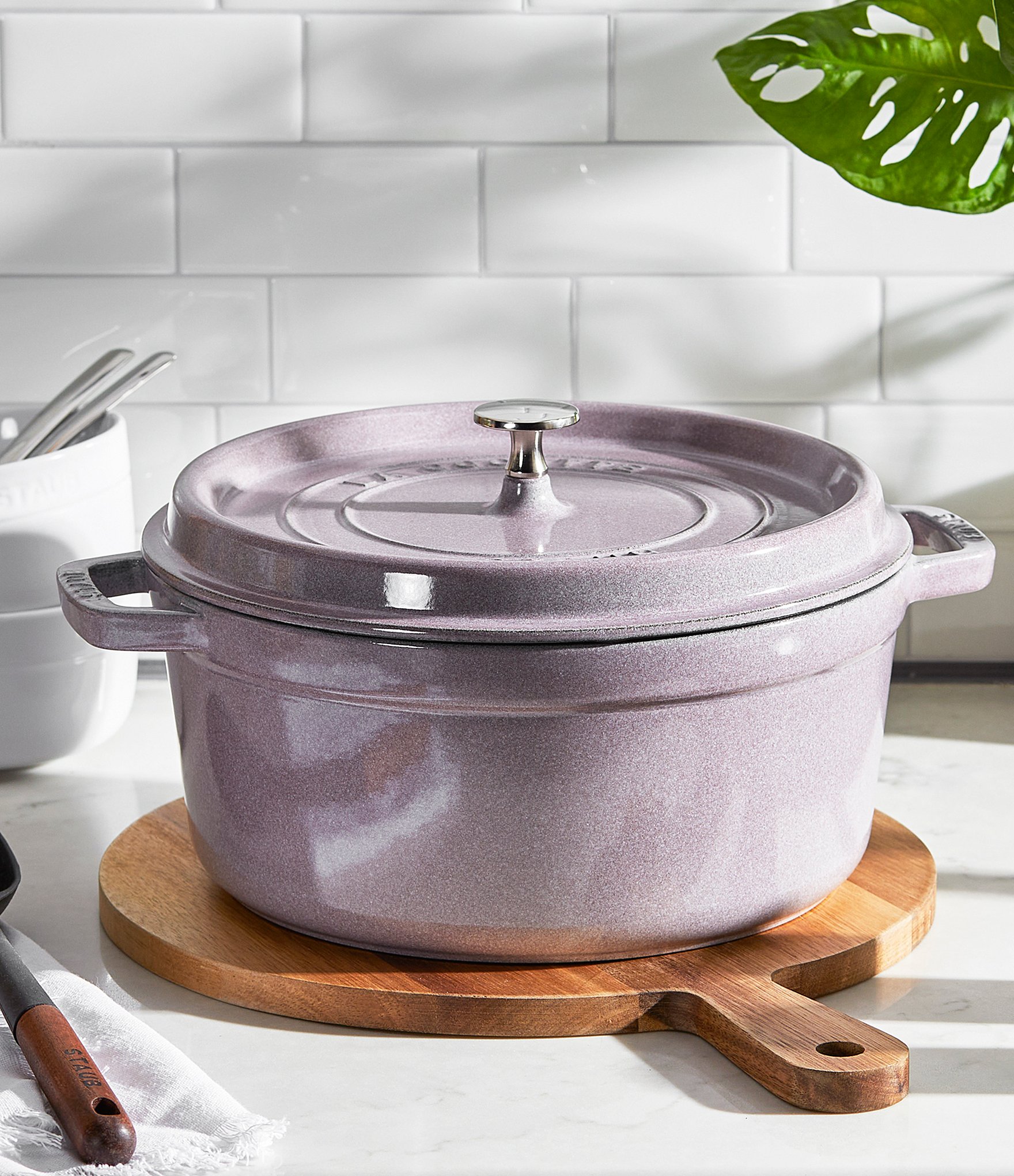 Staub Cast Iron 5.5 qt. Round Dutch Oven