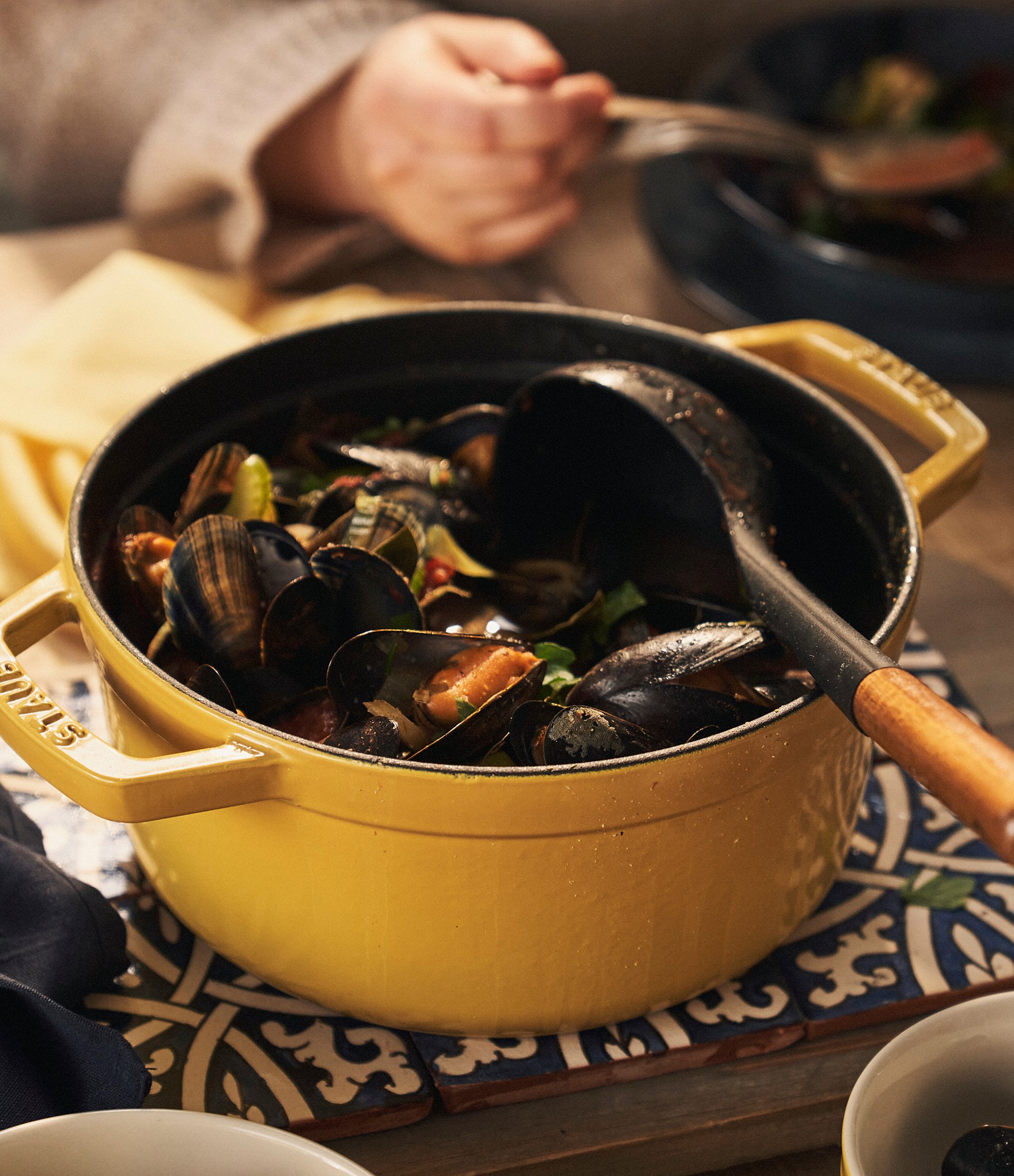 Staub Cast Iron 7 QT Round Cocotte