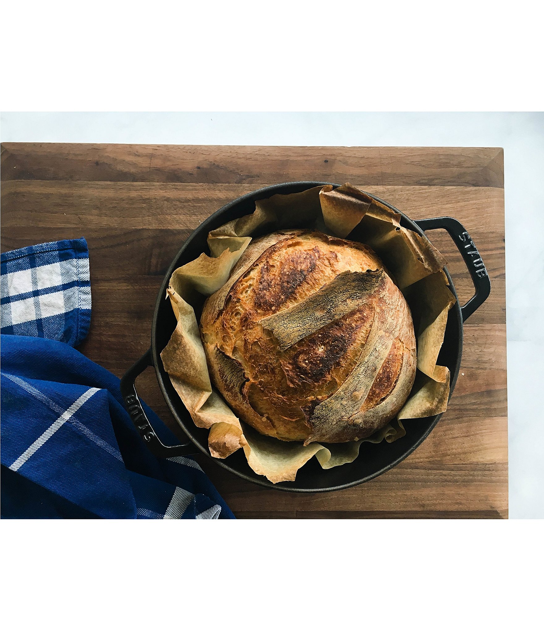 Staub Cast Iron 7 QT Round Cocotte