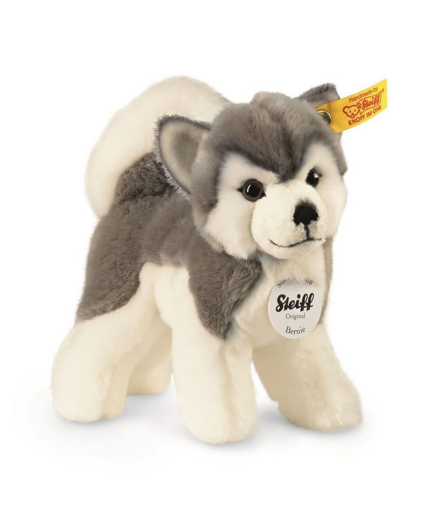 Steiff Bernie Husky Plush - 6.6#double;