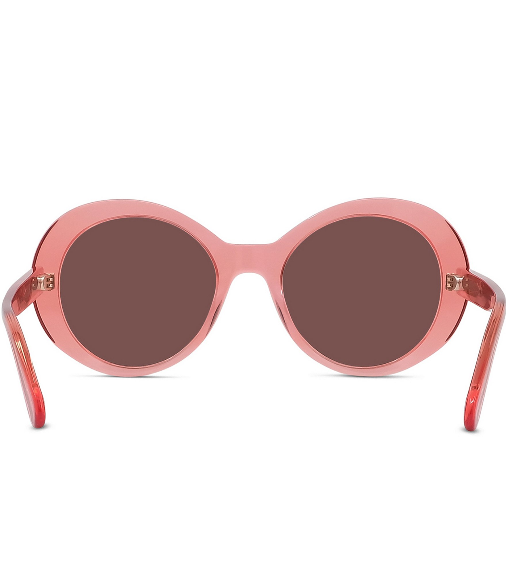 Stella McCartney Women's 54mm Transparent Round Sunglasses