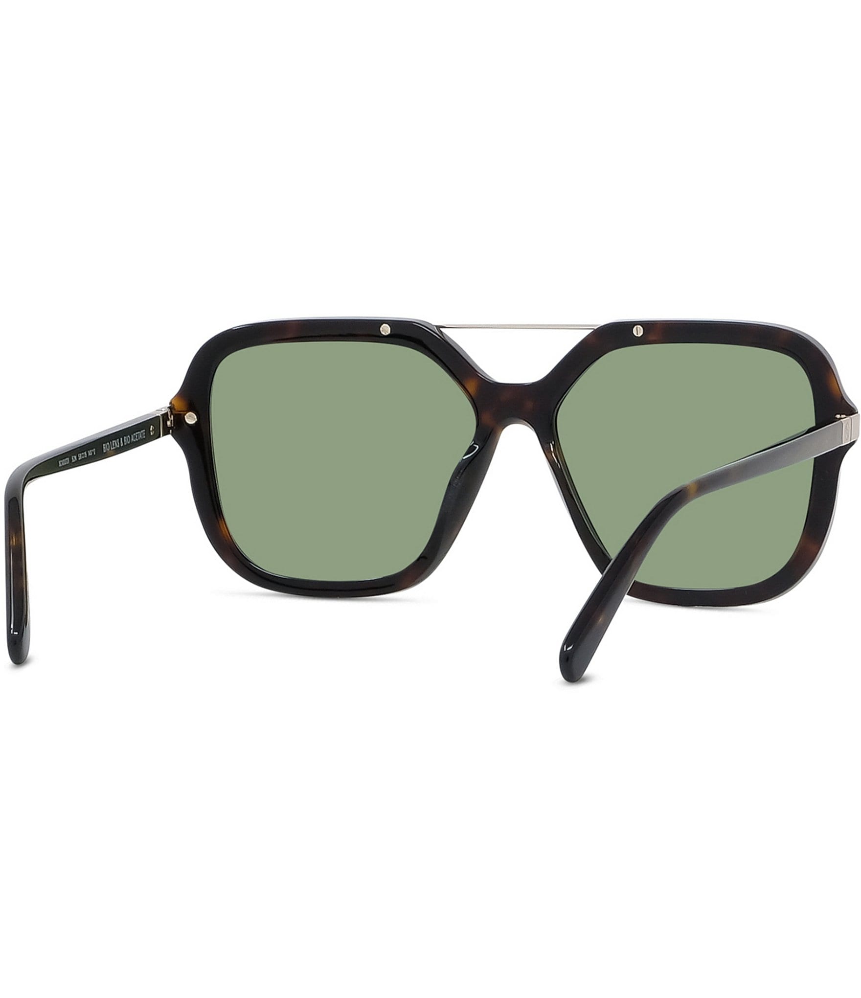 Stella McCartney Women's S-Wave 58mm Havana Square Sunglasses