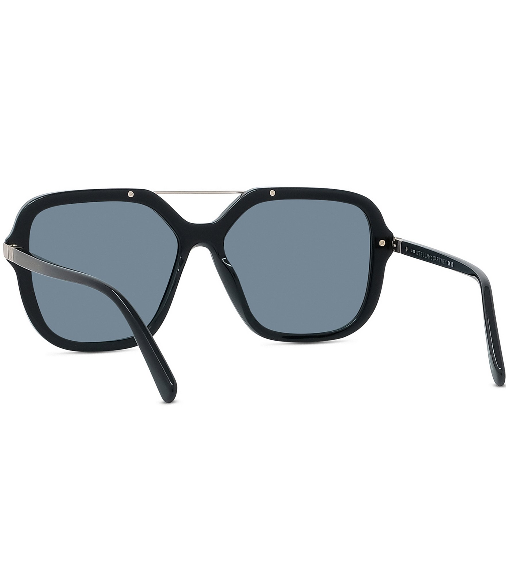 Stella McCartney Women's S-Wave 58mm Square Sunglasses