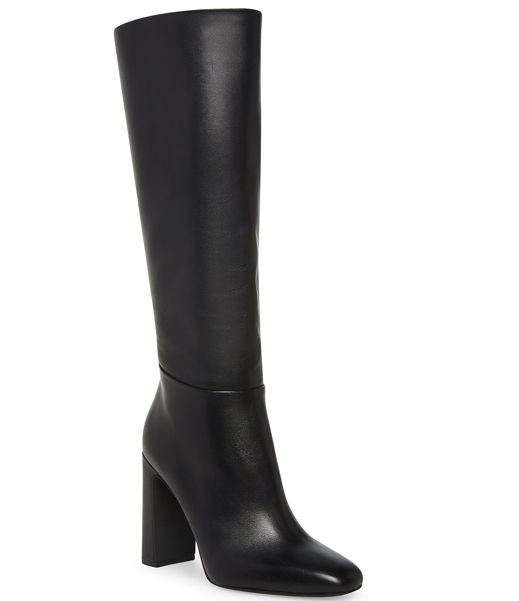 Steve Madden Ally Leather Tall Dress Boots | Dillard's