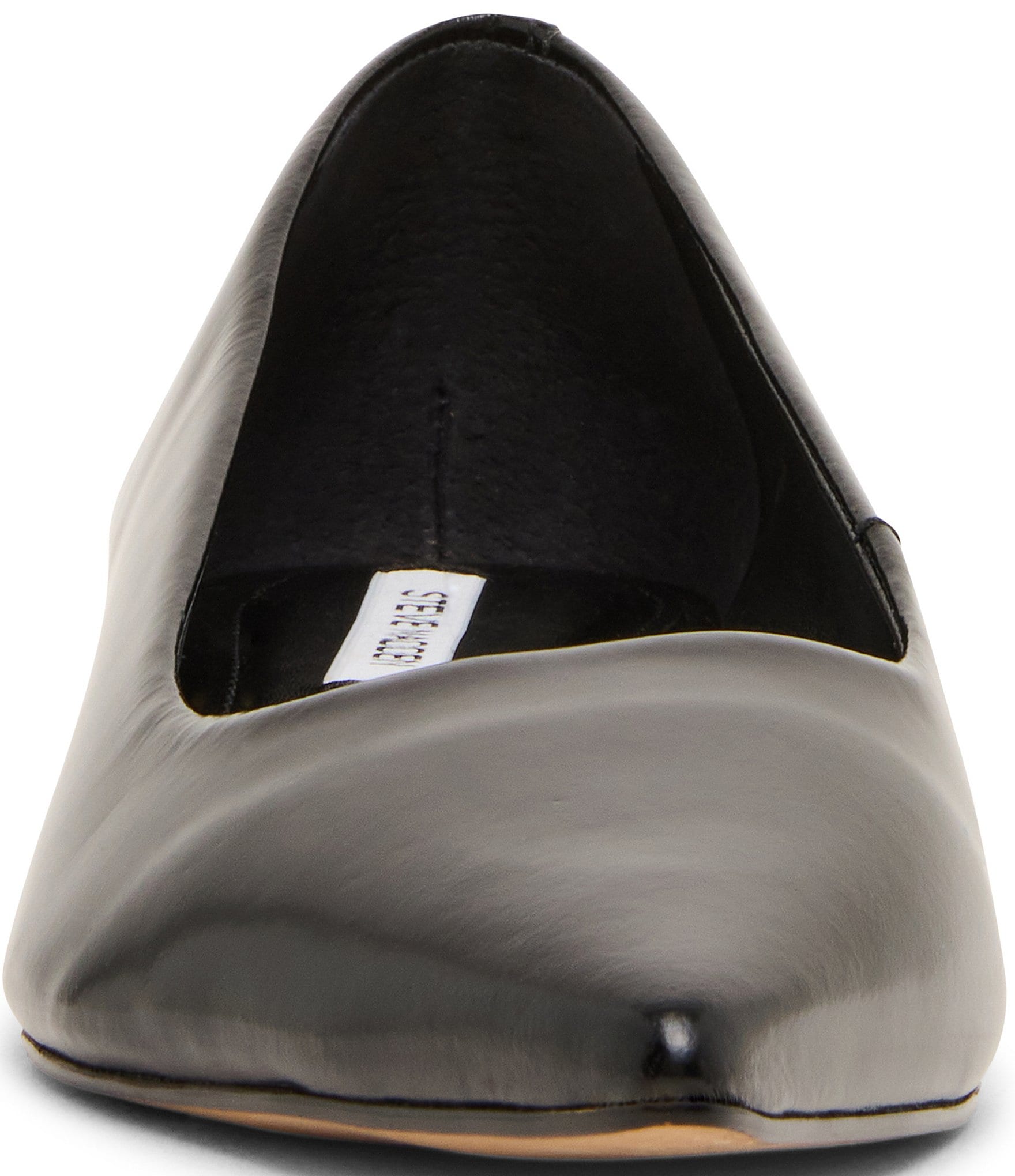 Steve Madden Ardyn Leather Pointed Toe Kitten Heel Pumps
