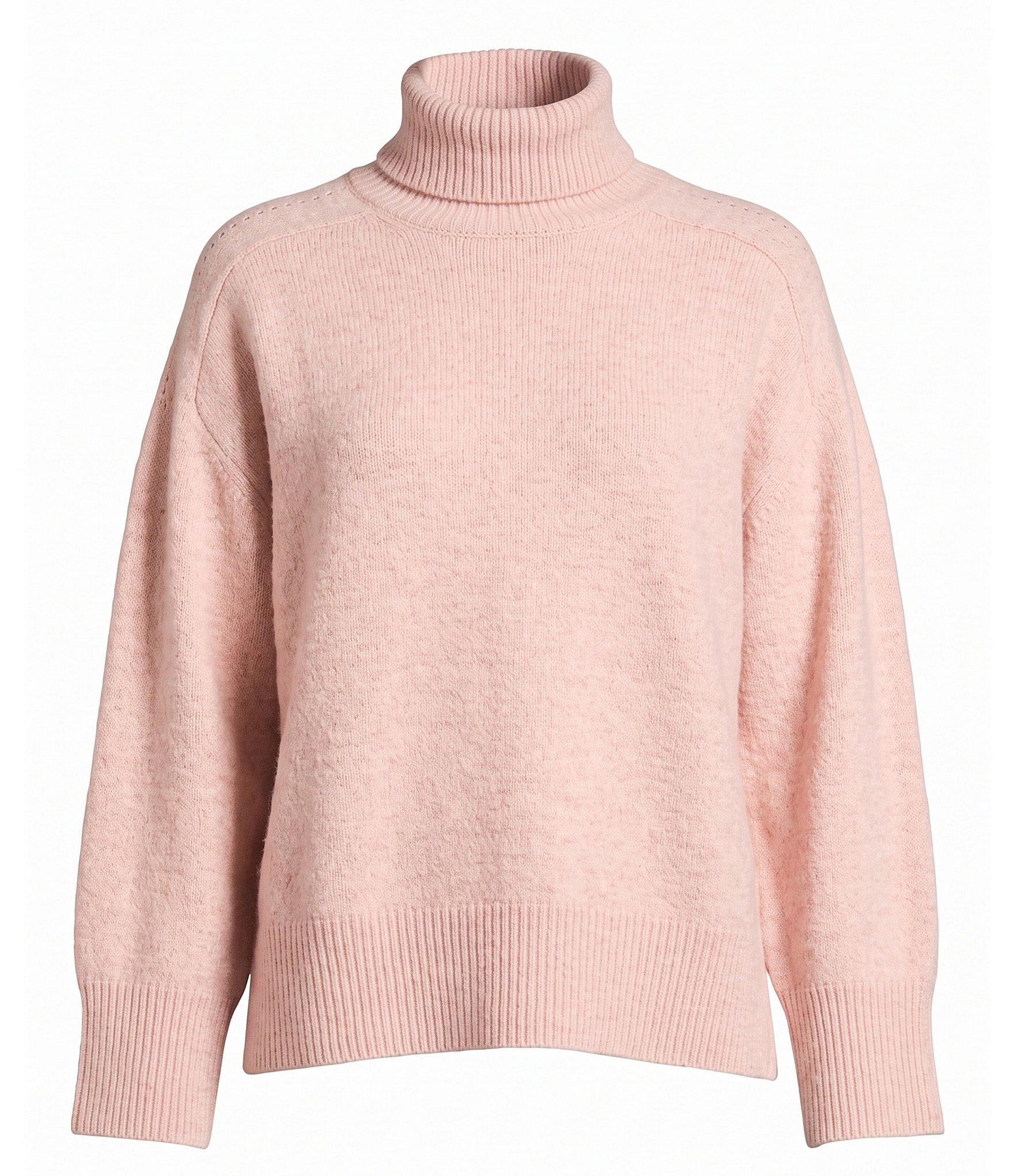 Steve Madden Arlette Funnel Neck Long Sleeve Sweater