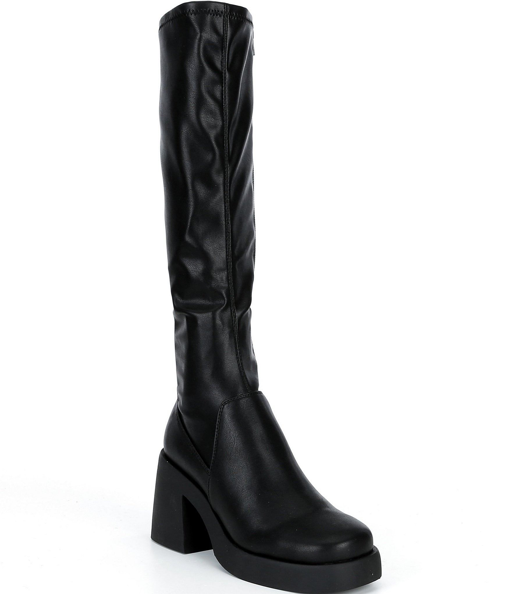Steve Madden Berkleigh Nappa Leather Platform Tall Boots