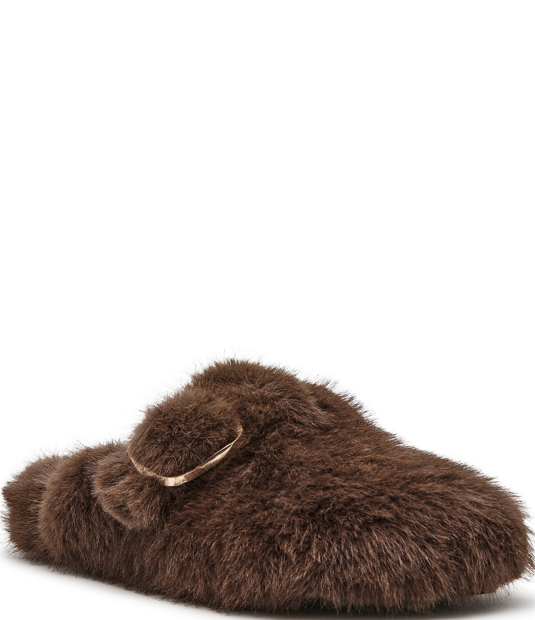 Steve Madden Bohan Faux Fur Slip-On Clogs