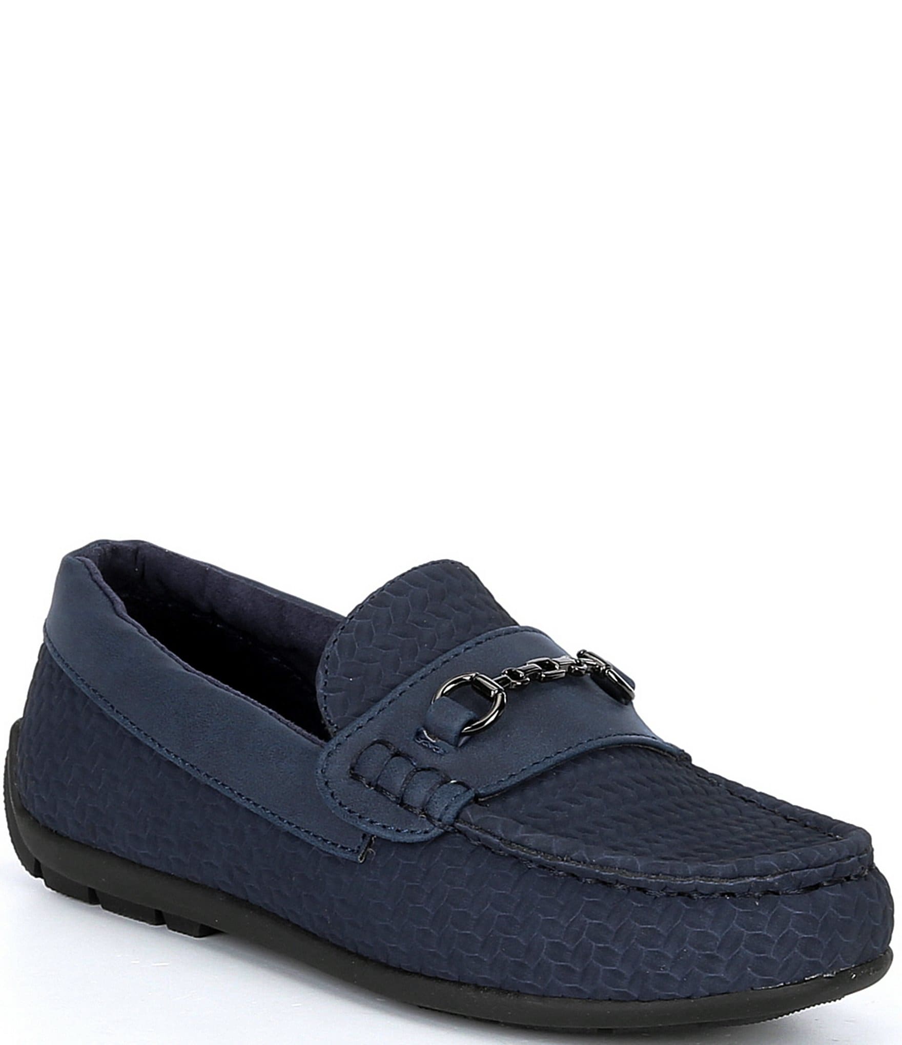 Boys blue dress store shoes