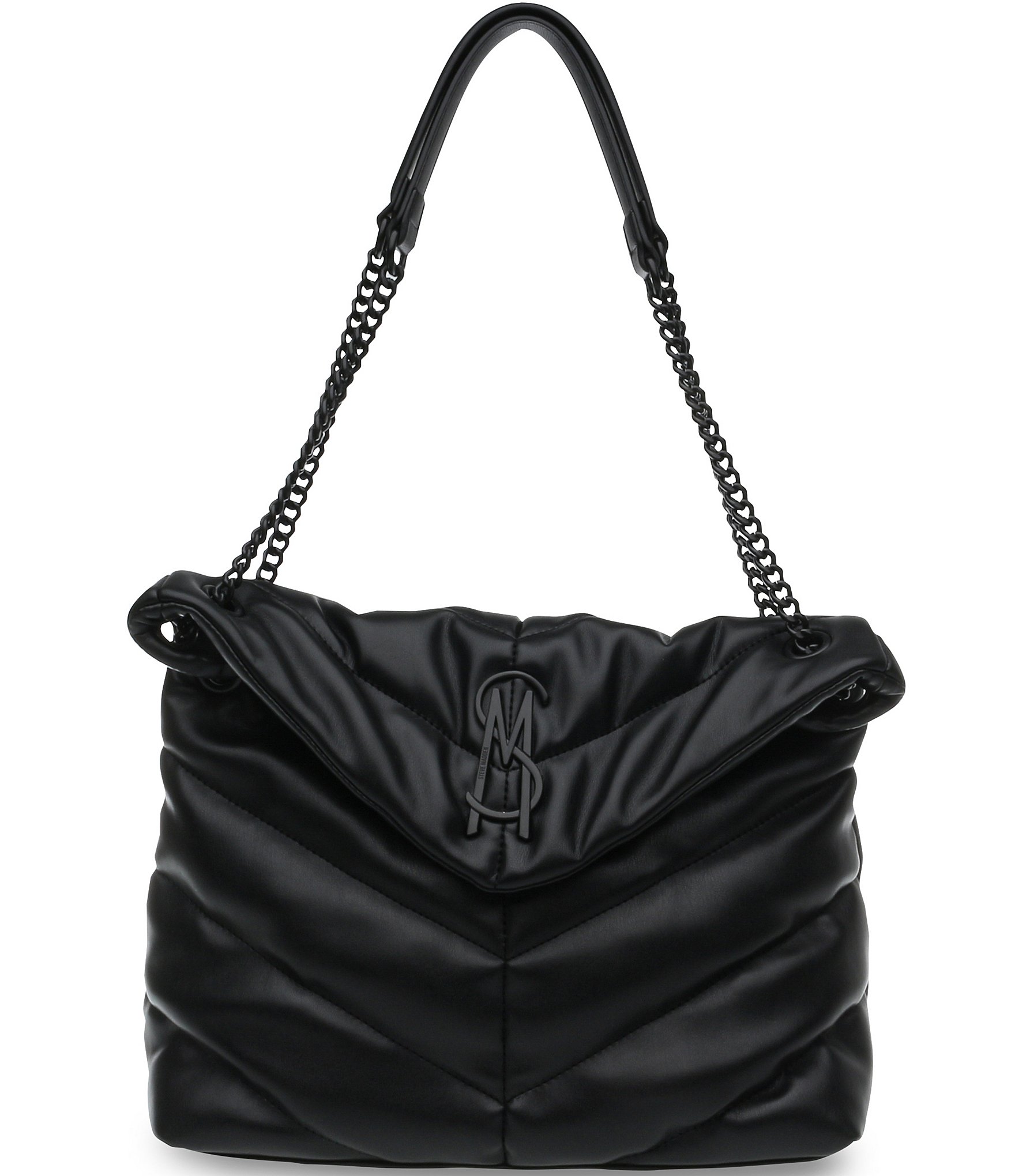 VITAL Bag Black Shoulder Bag  Black Shoulder Bag for Women – Steve Madden
