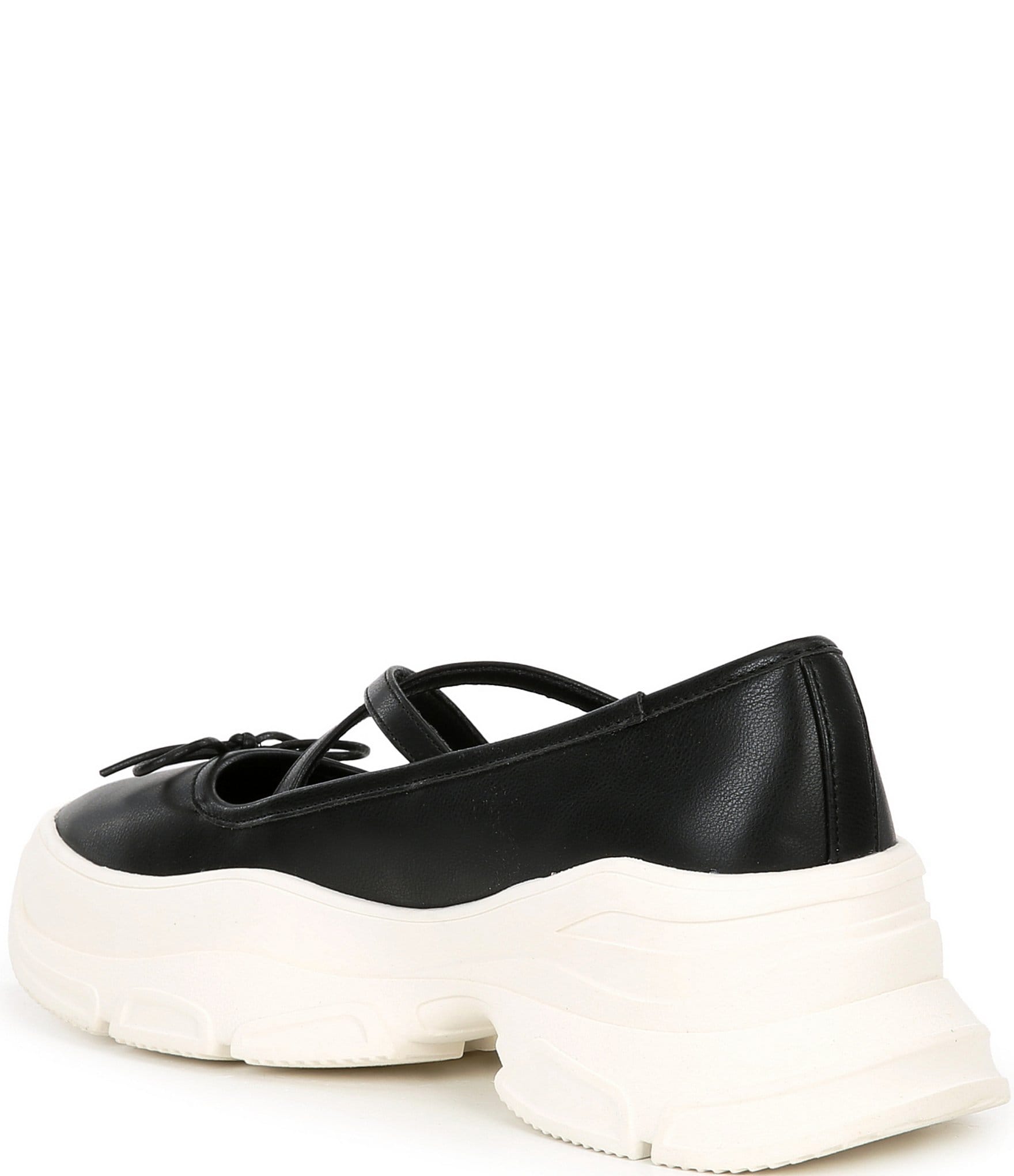 Steve Madden Broder Sporty Platform Double Strap Mary Janes