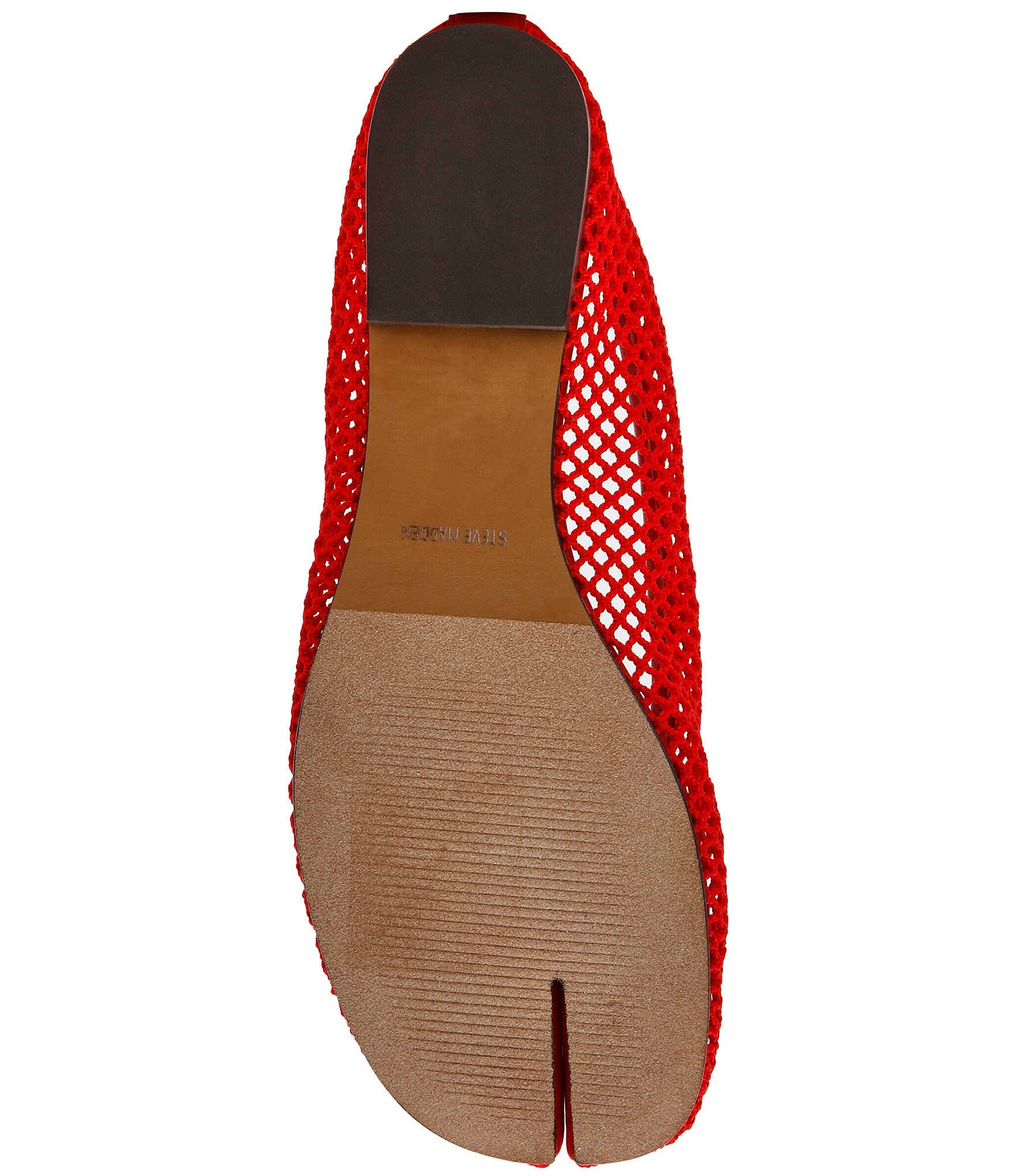 Steve Madden Calico Mesh Split Toe Ballet Flats