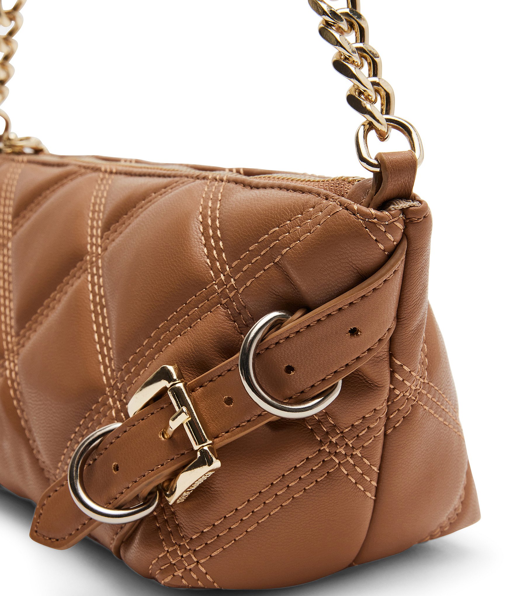 Steve Madden Candi Gold Chain Quilted Shoulder Bag