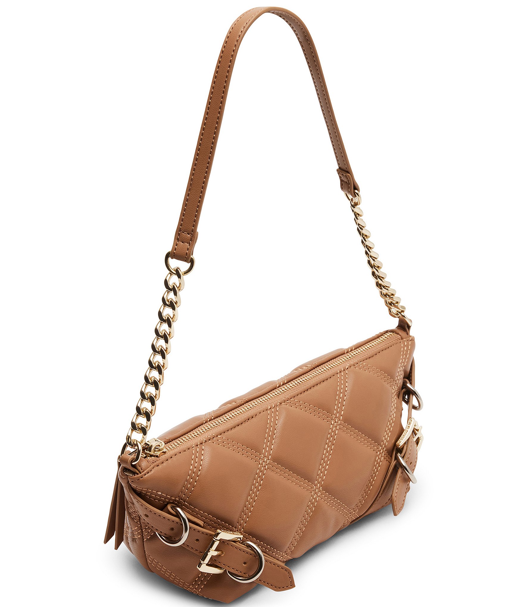 Steve Madden Candi Gold Chain Quilted Shoulder Bag