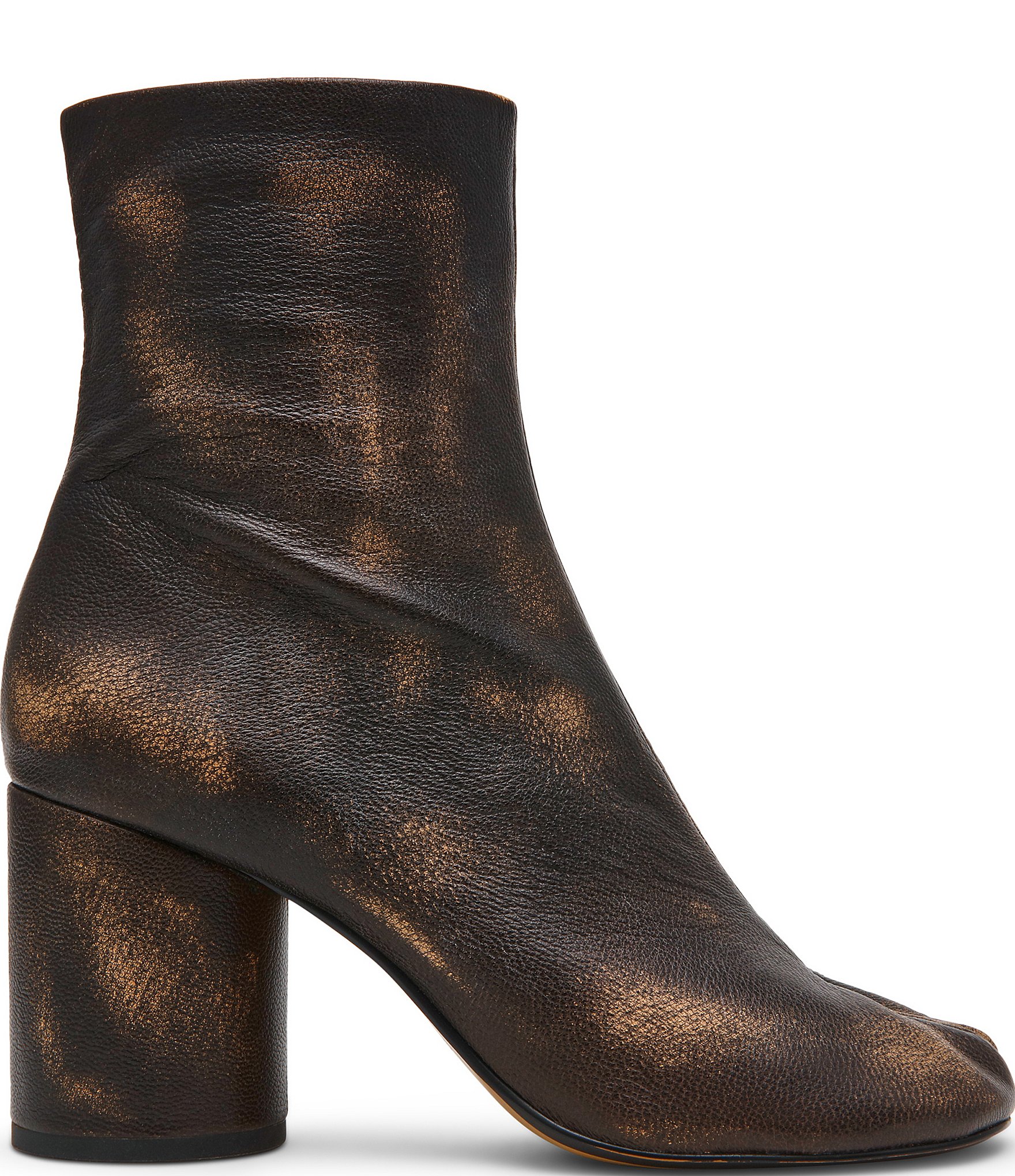 Steve Madden Caro Distressed Split Toe Booties