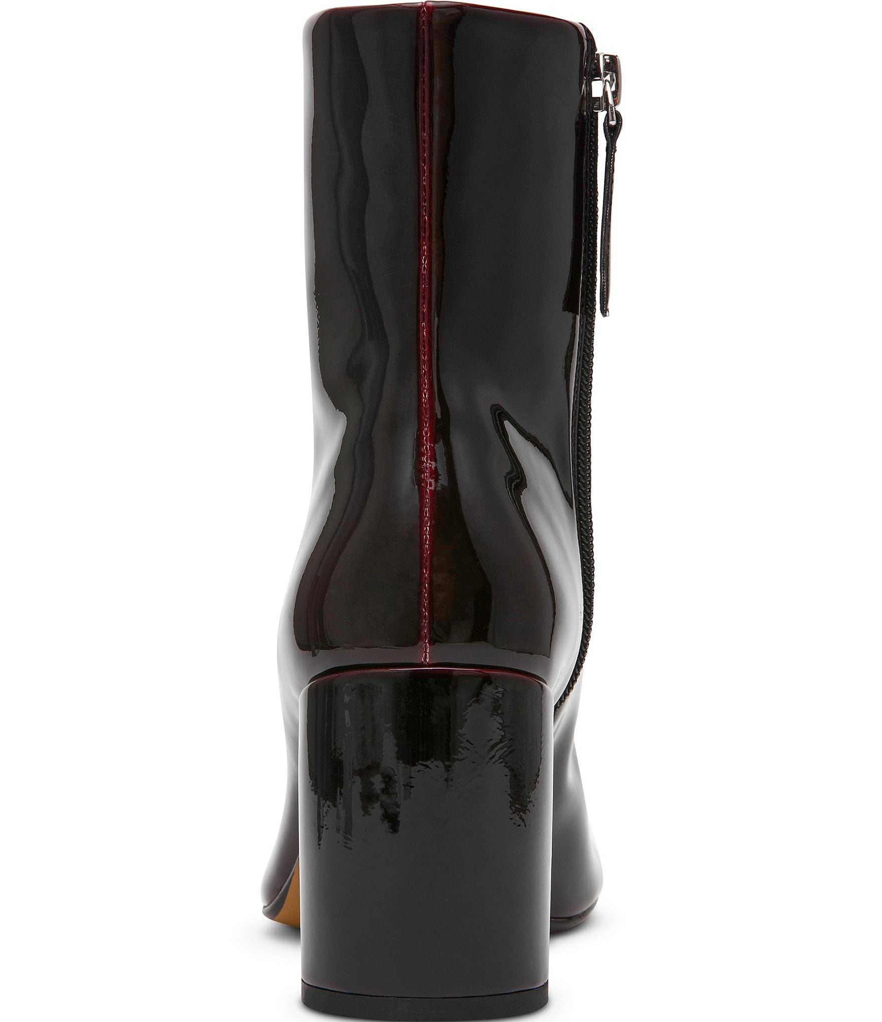 Steve Madden Caro Patent Split Toe Booties