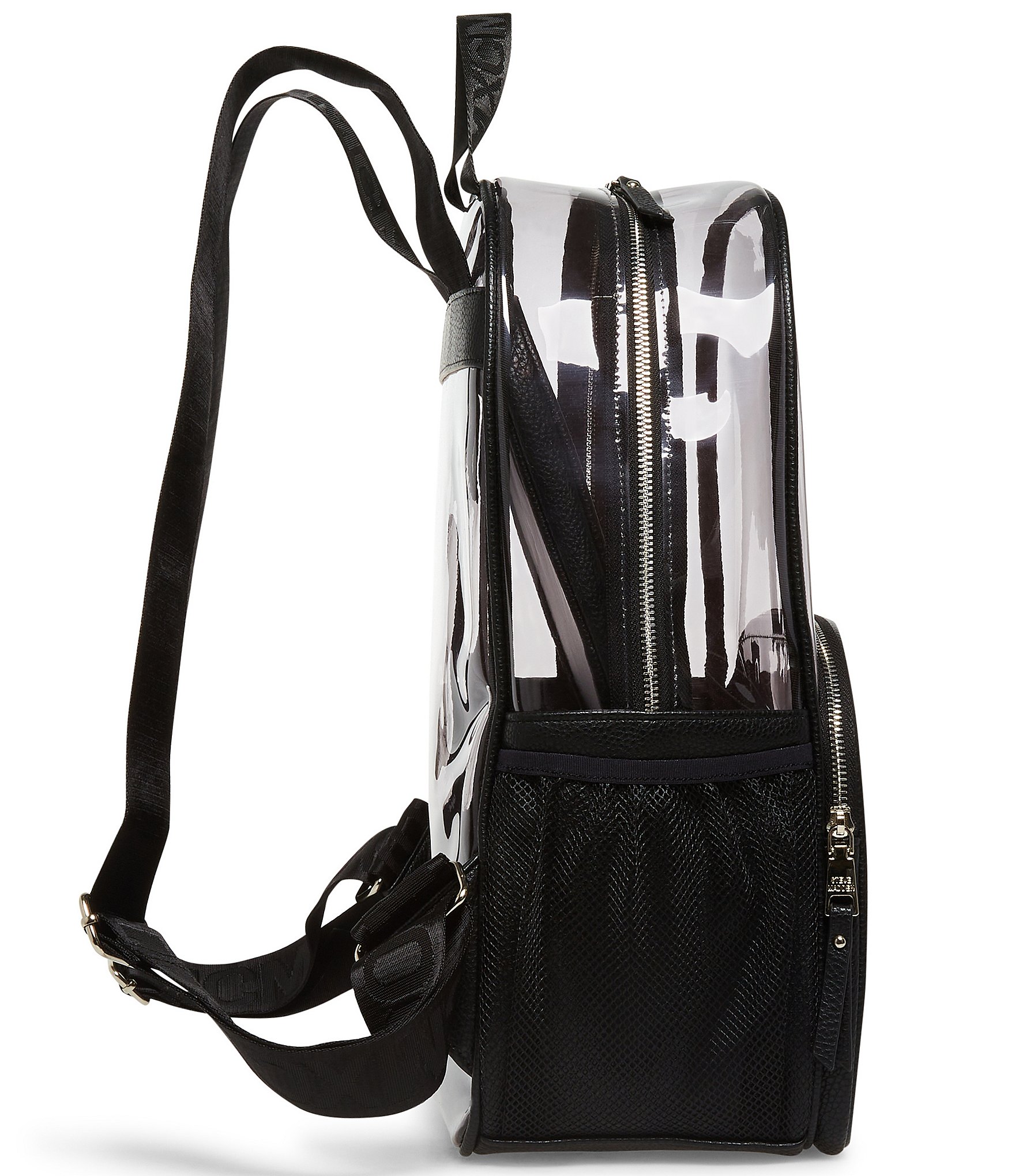 Steve Madden Clear Backpack with Tech Pouch