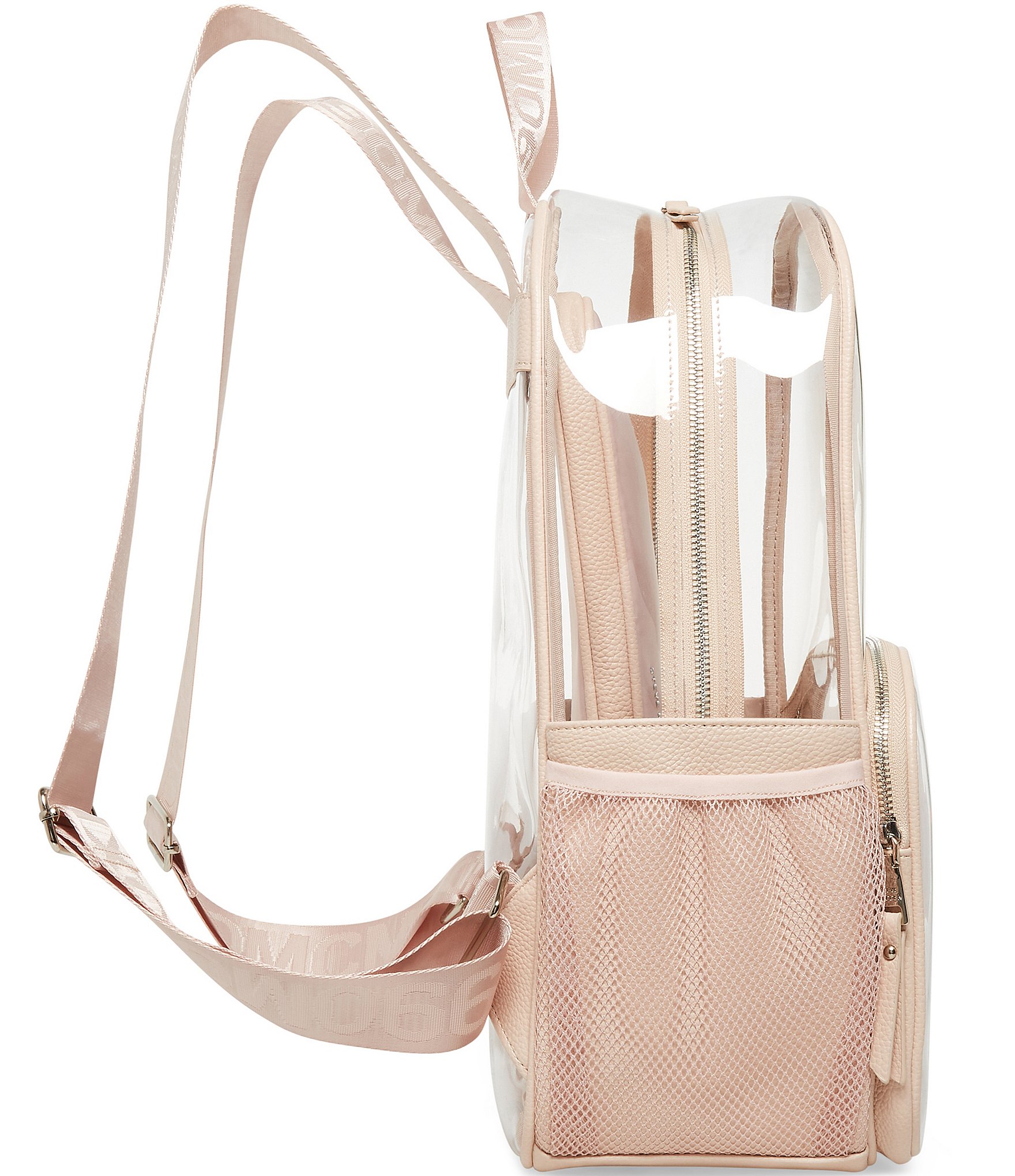 Steve Madden Clear Backpack with Tech Pouch