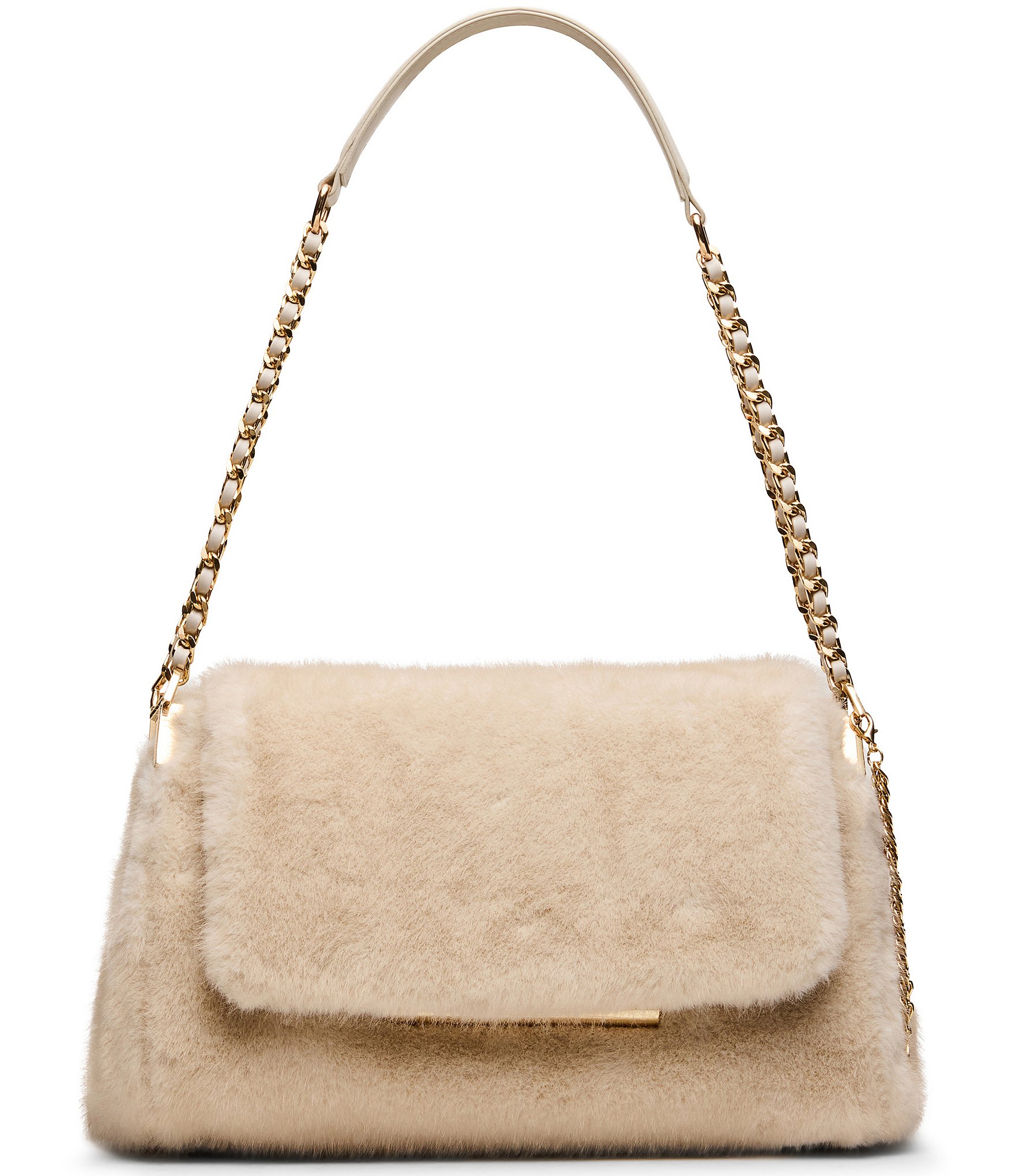 Steve Madden Colette Faux Fur Shoulder Bag