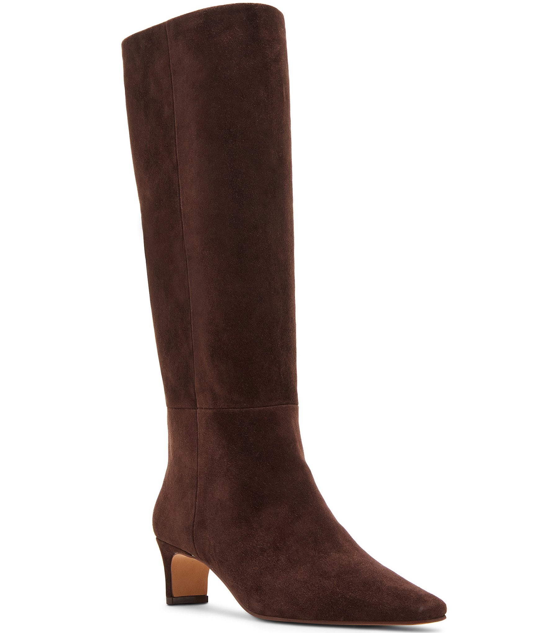 Steve Madden Dagne Suede Snip Toe Tall Boots Dillard s