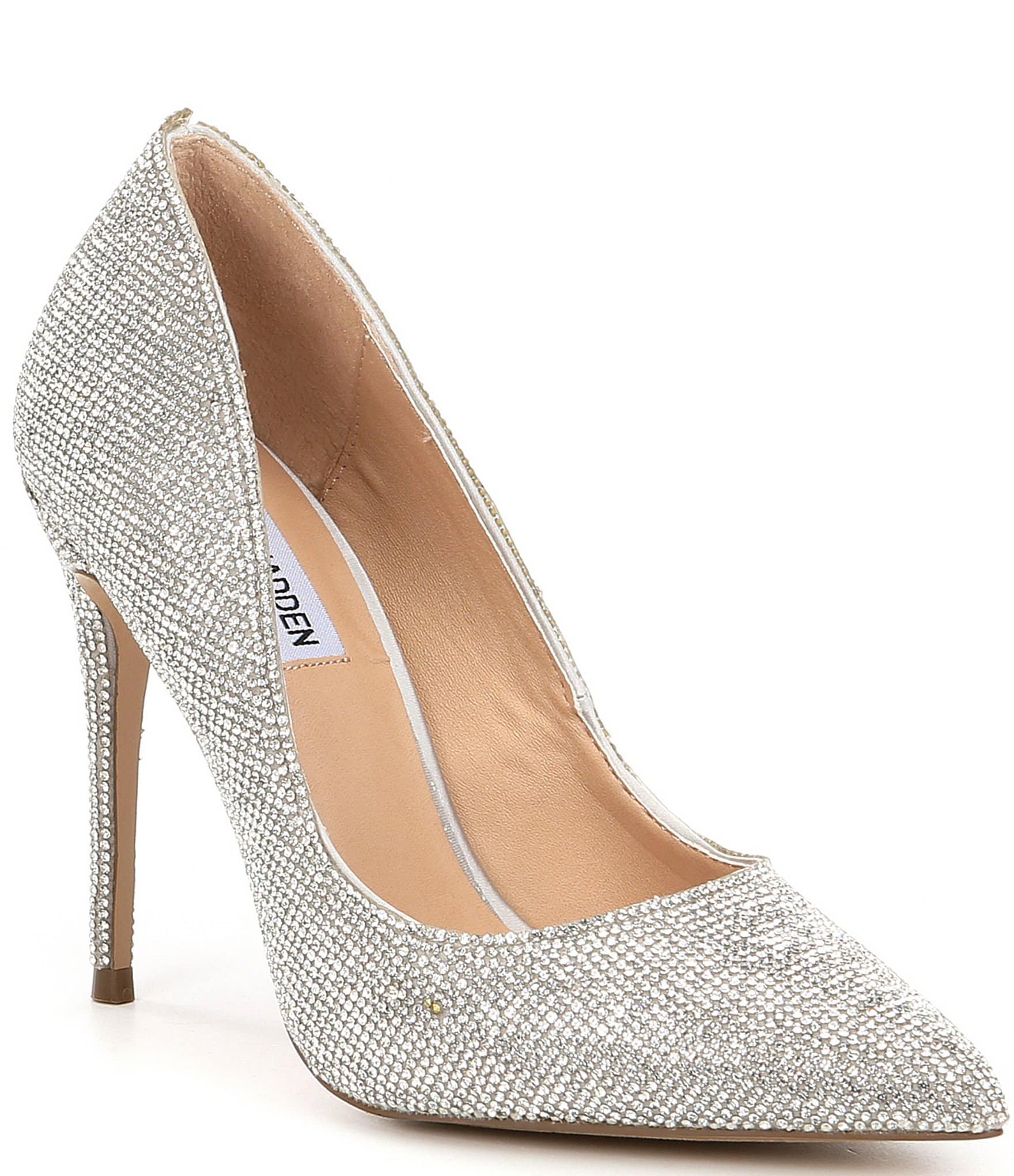 pumps with crystals