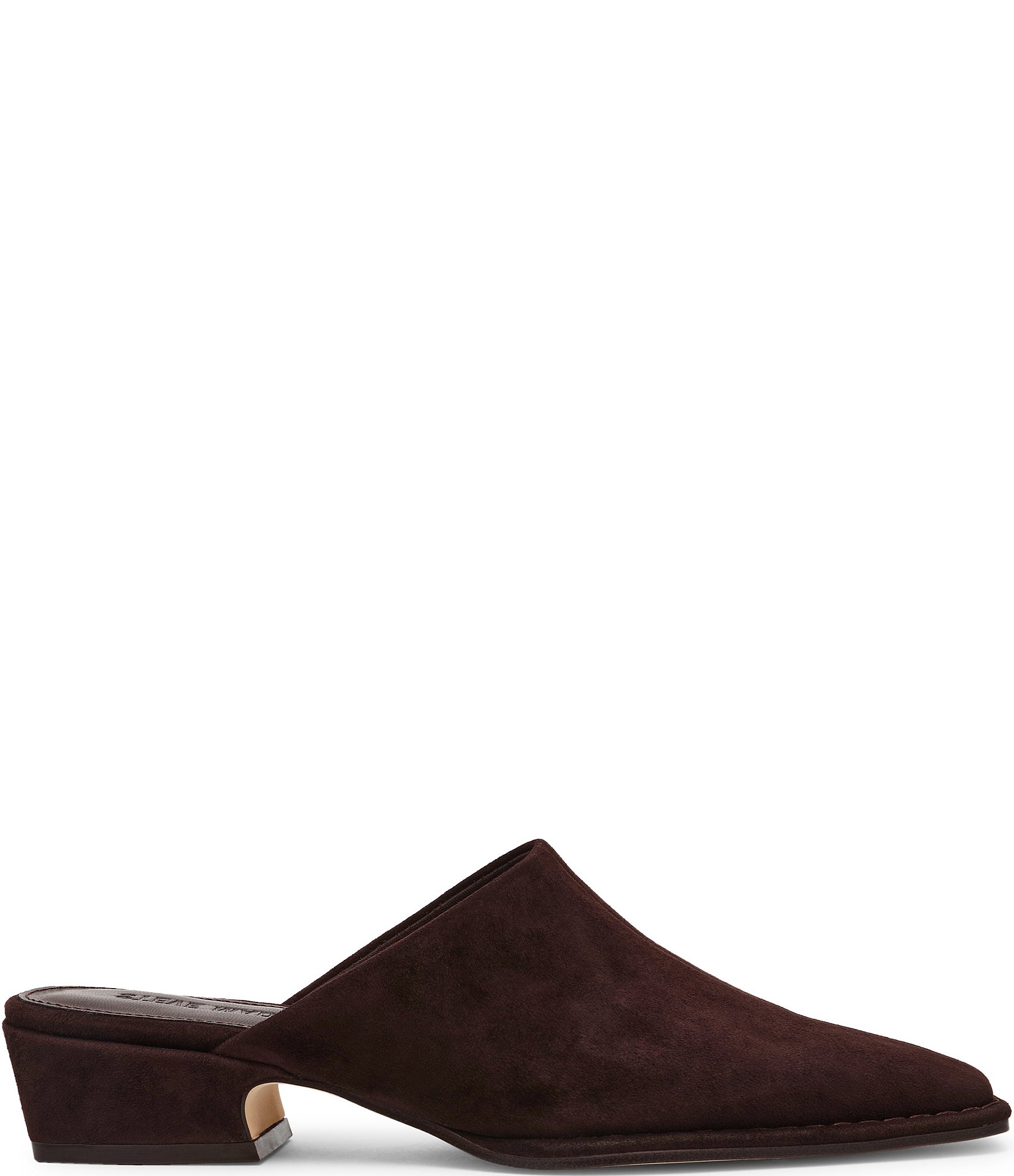 Steve Madden Dessa Suede Block Heel Mules