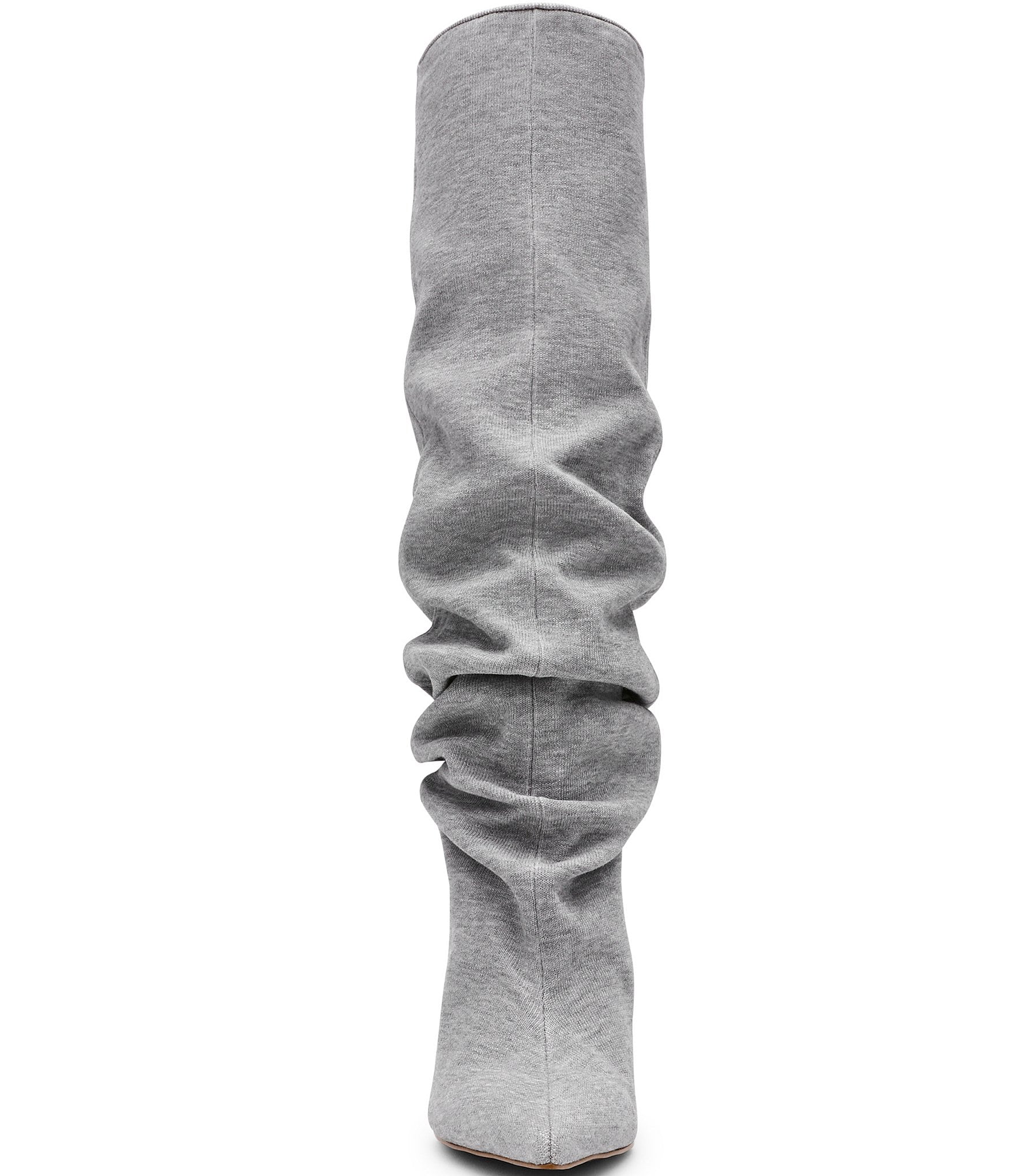 Steve Madden Distortion Scrunched Knee High Wedge Boots