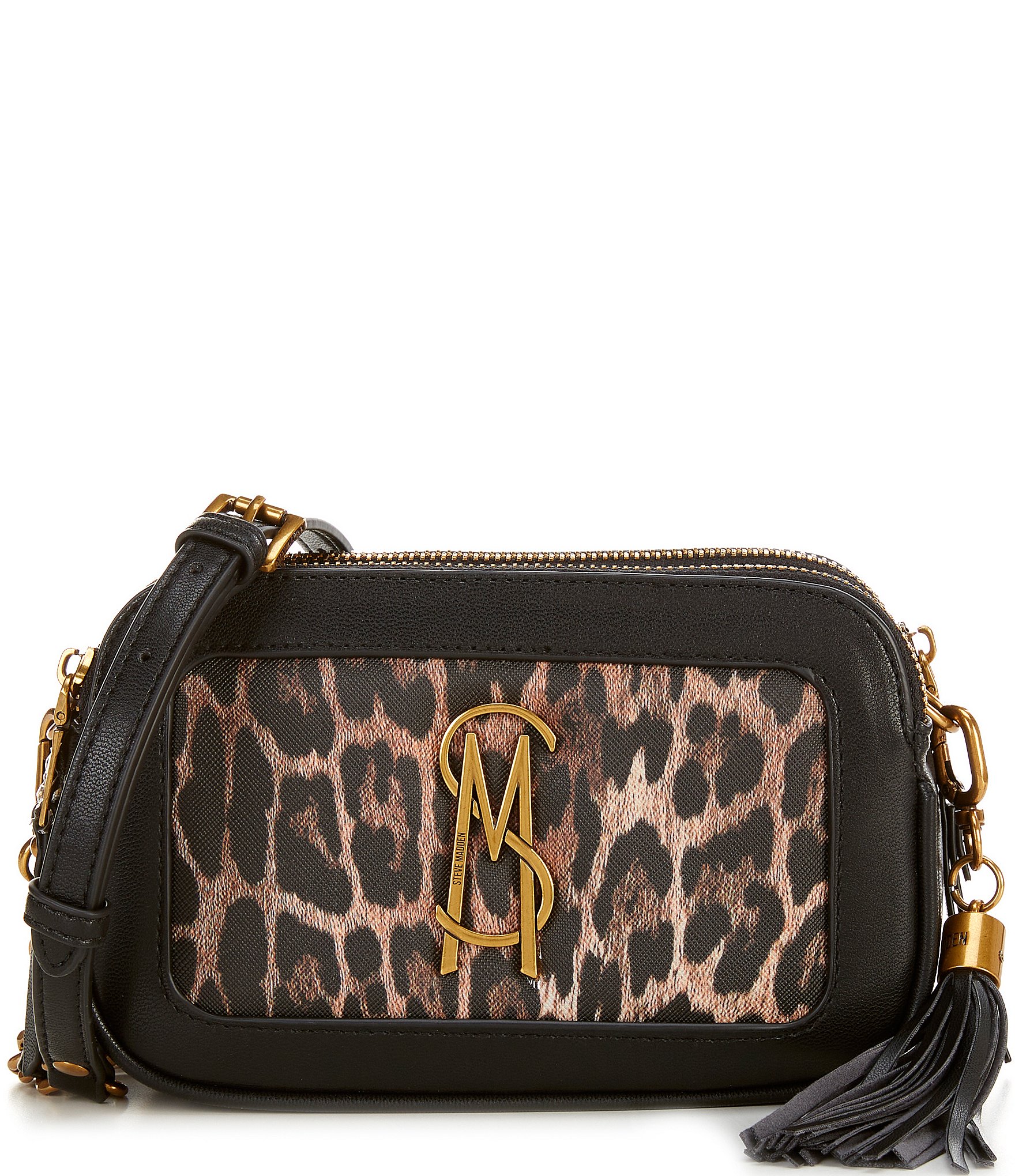 NWT Steve Madden Leopard retailer Crossbody & Zip-around Wallet Bundle