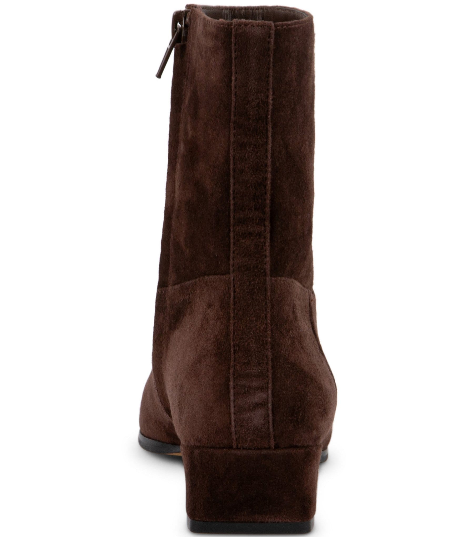 Steve Madden Dusty Suede Square Toe Ankle Booties