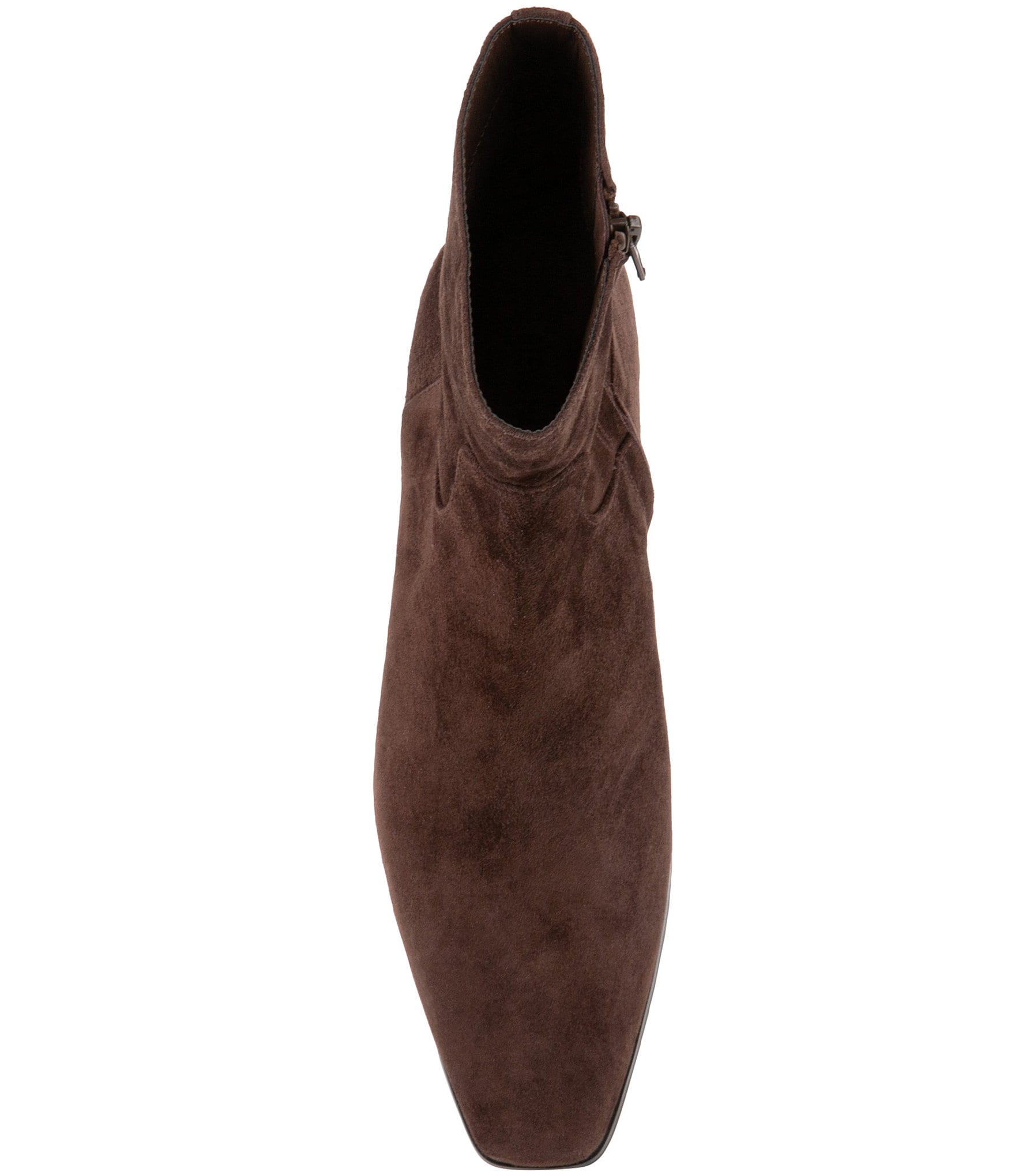Steve Madden Dusty Suede Square Toe Ankle Booties