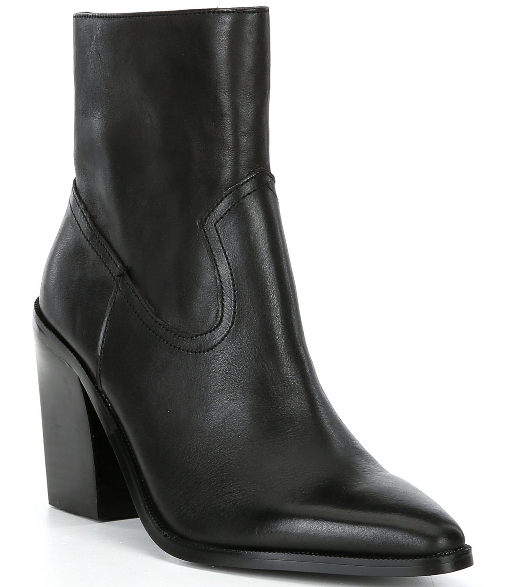 Steve madden salene block heel clearance bootie